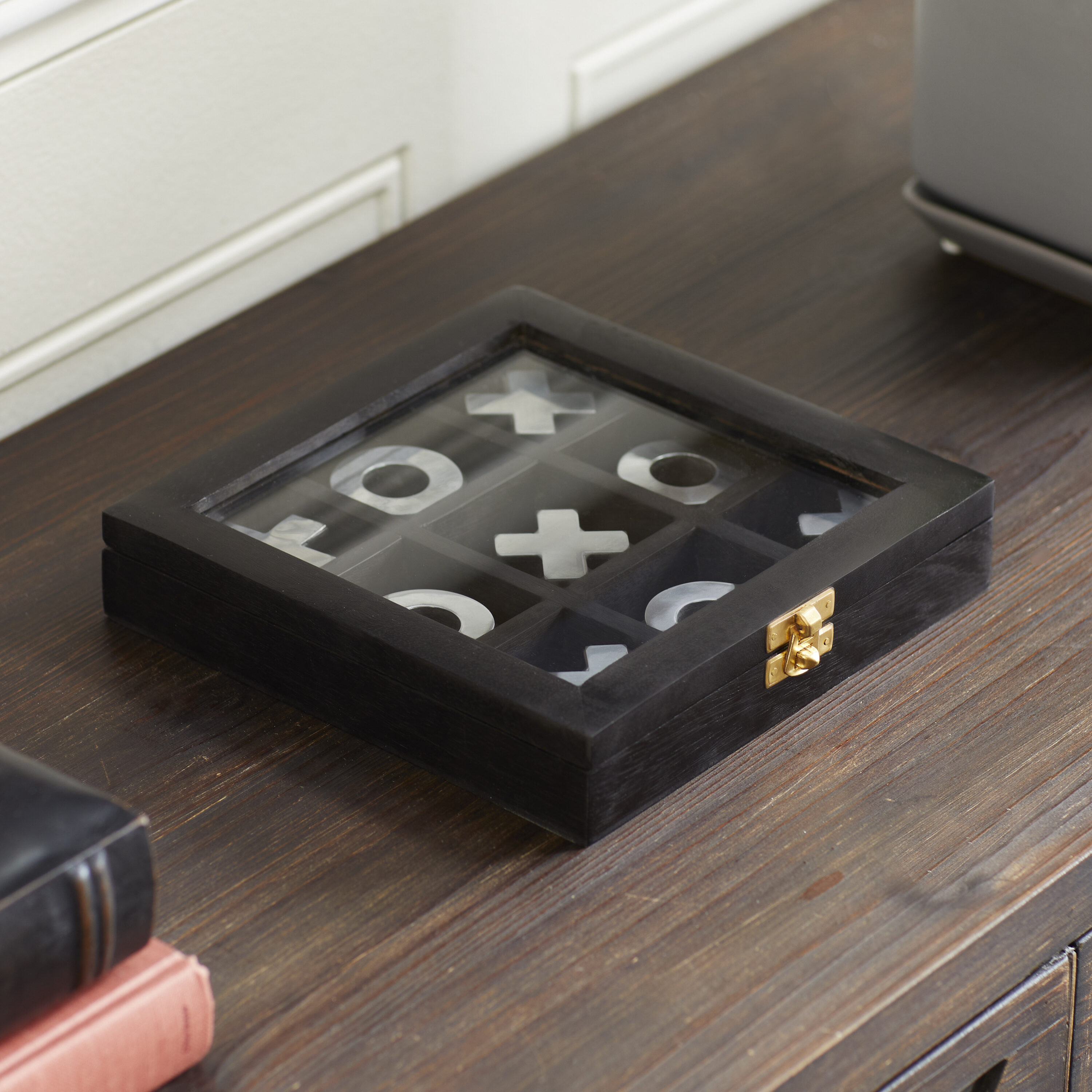 Grayson Lane 28582 Black Wood Modern Sculpture