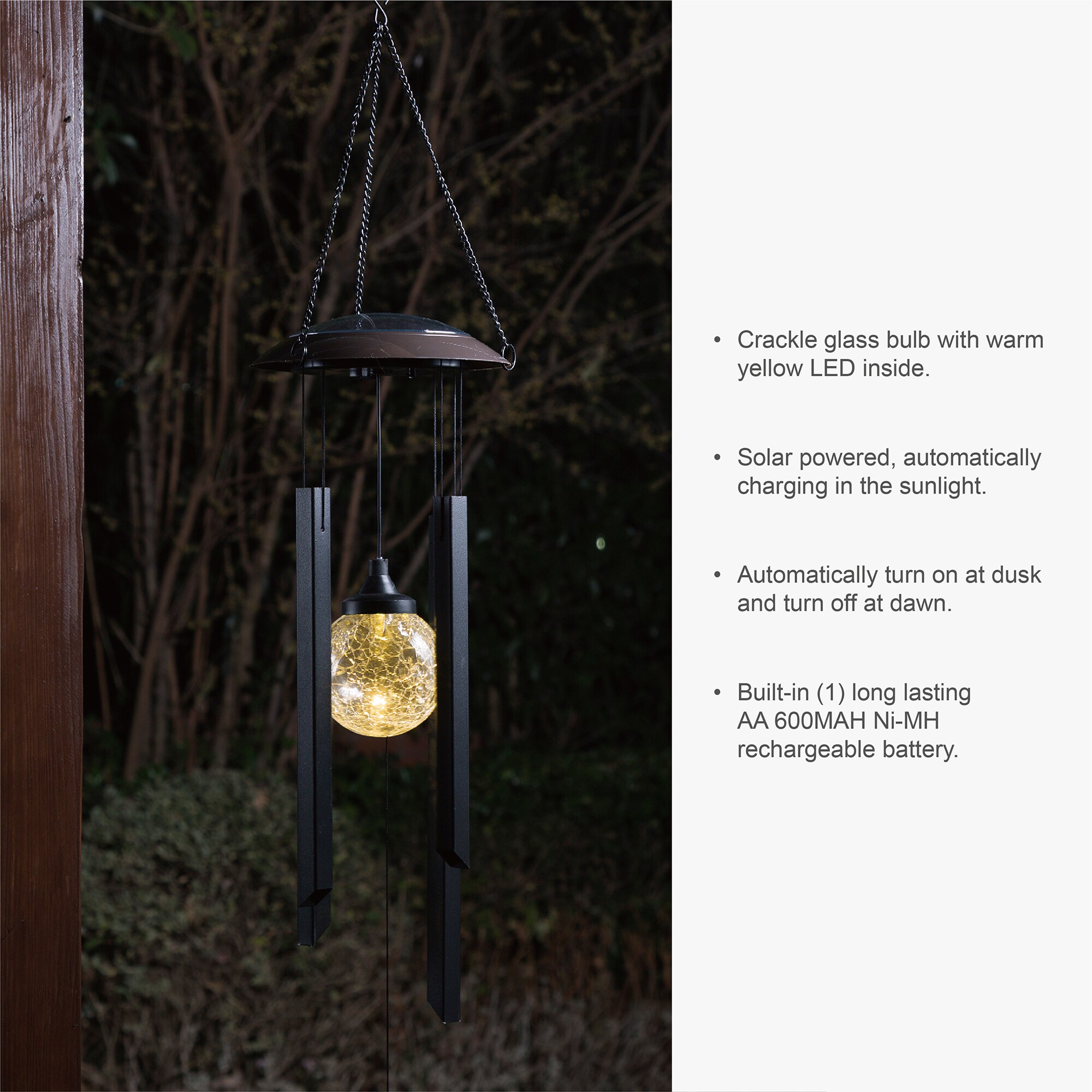 Glitzhome 2023300010 Wind-Chimes - View #5
