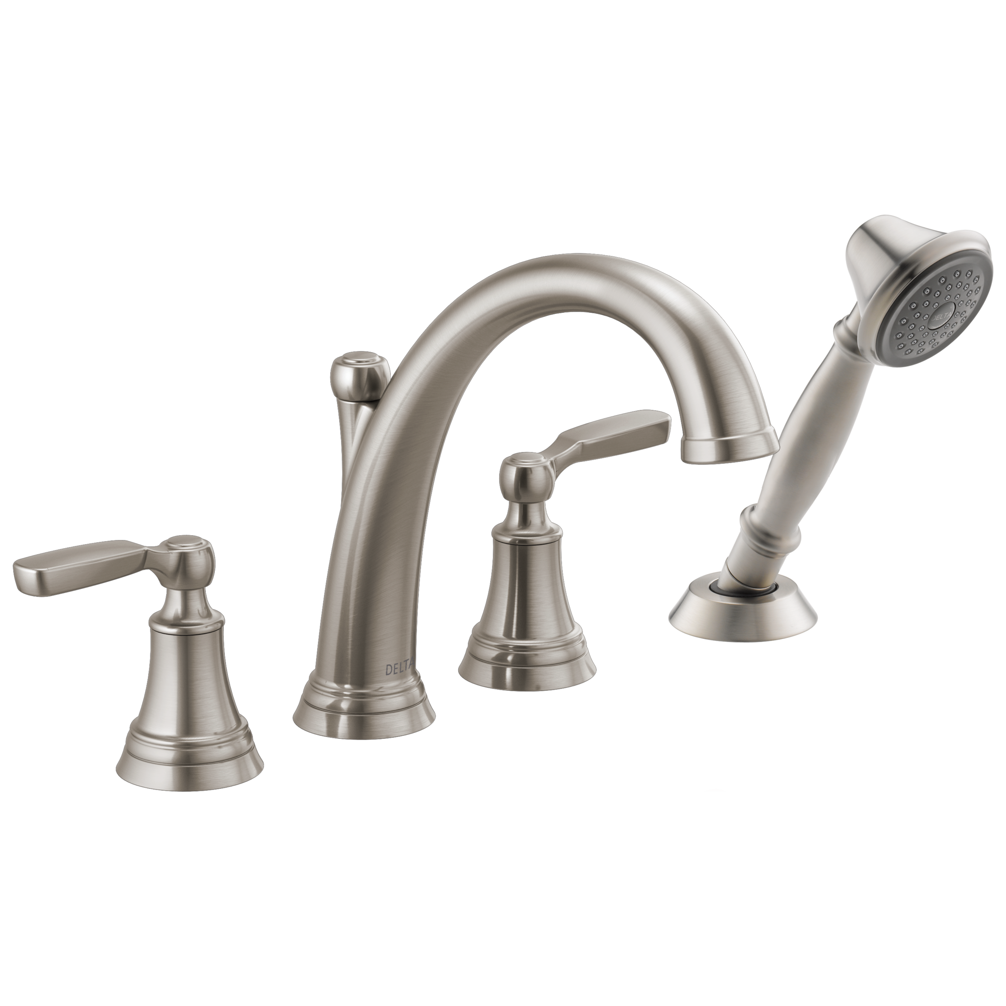 Delta Faucet Classic Roman Tub with Hand newest Shower Trim, Polished Chrome