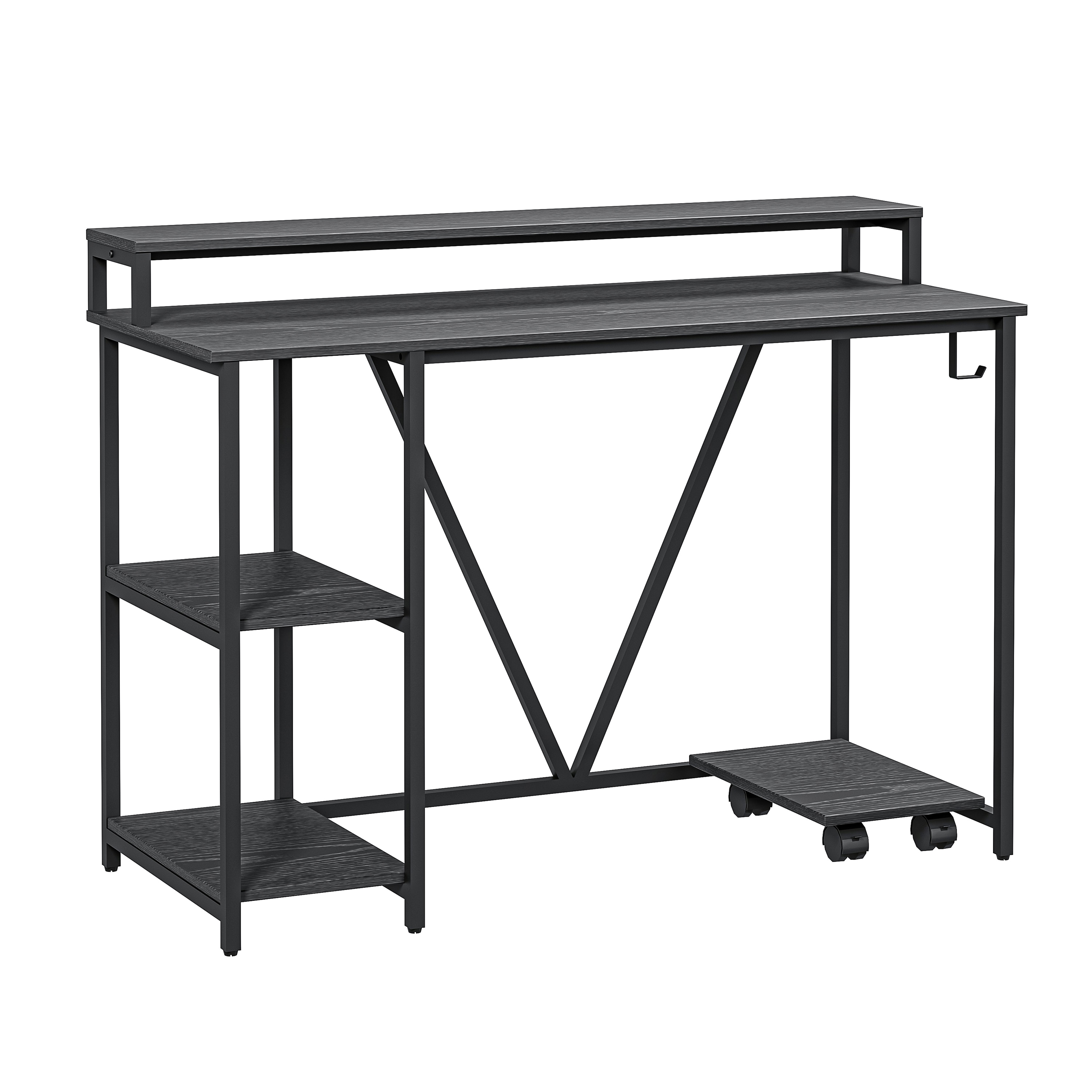 Maocao Hoom JLP156396 46-in Black Modern/Contemporary Writing desk