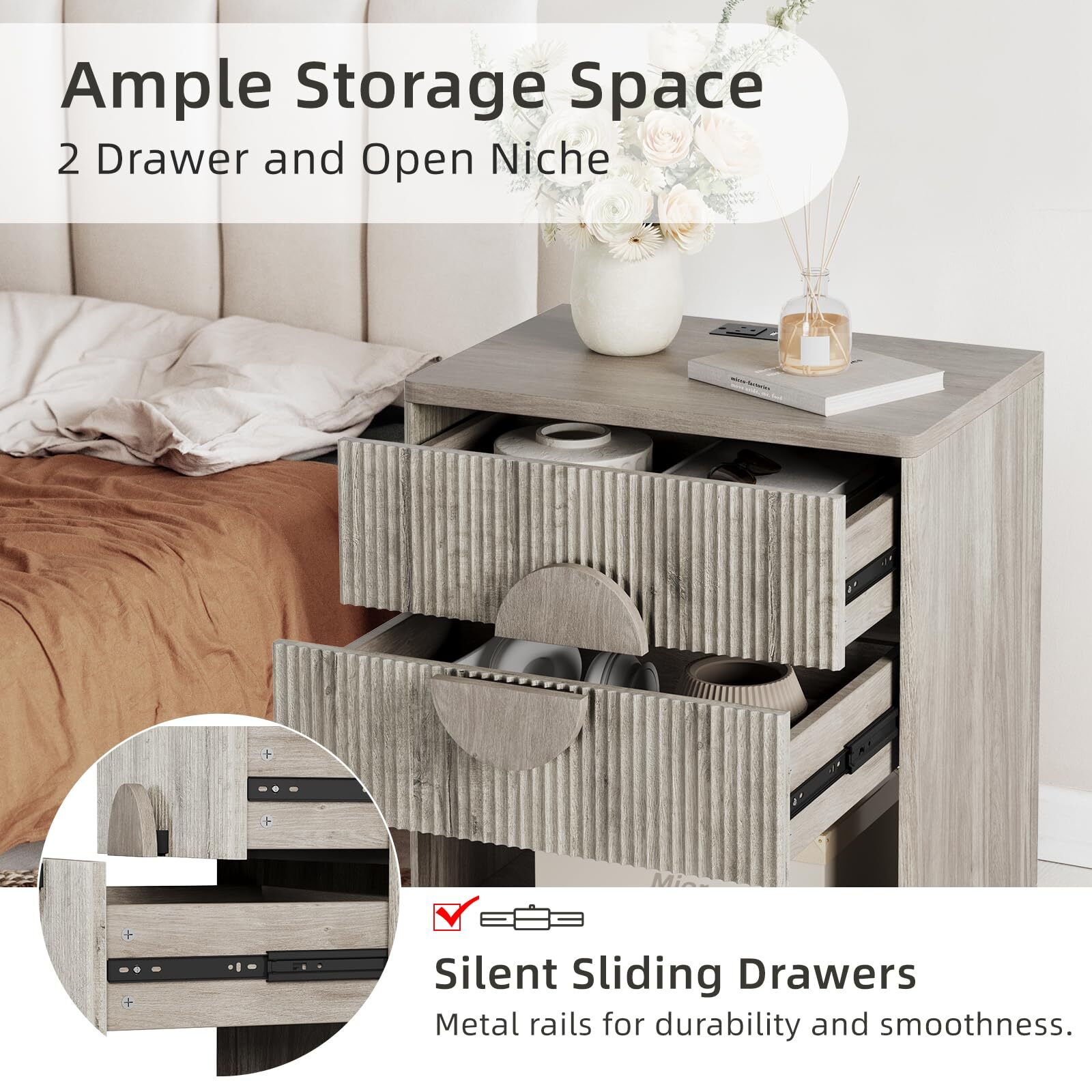 Garvee JM-0W111119 nightstands - View #7