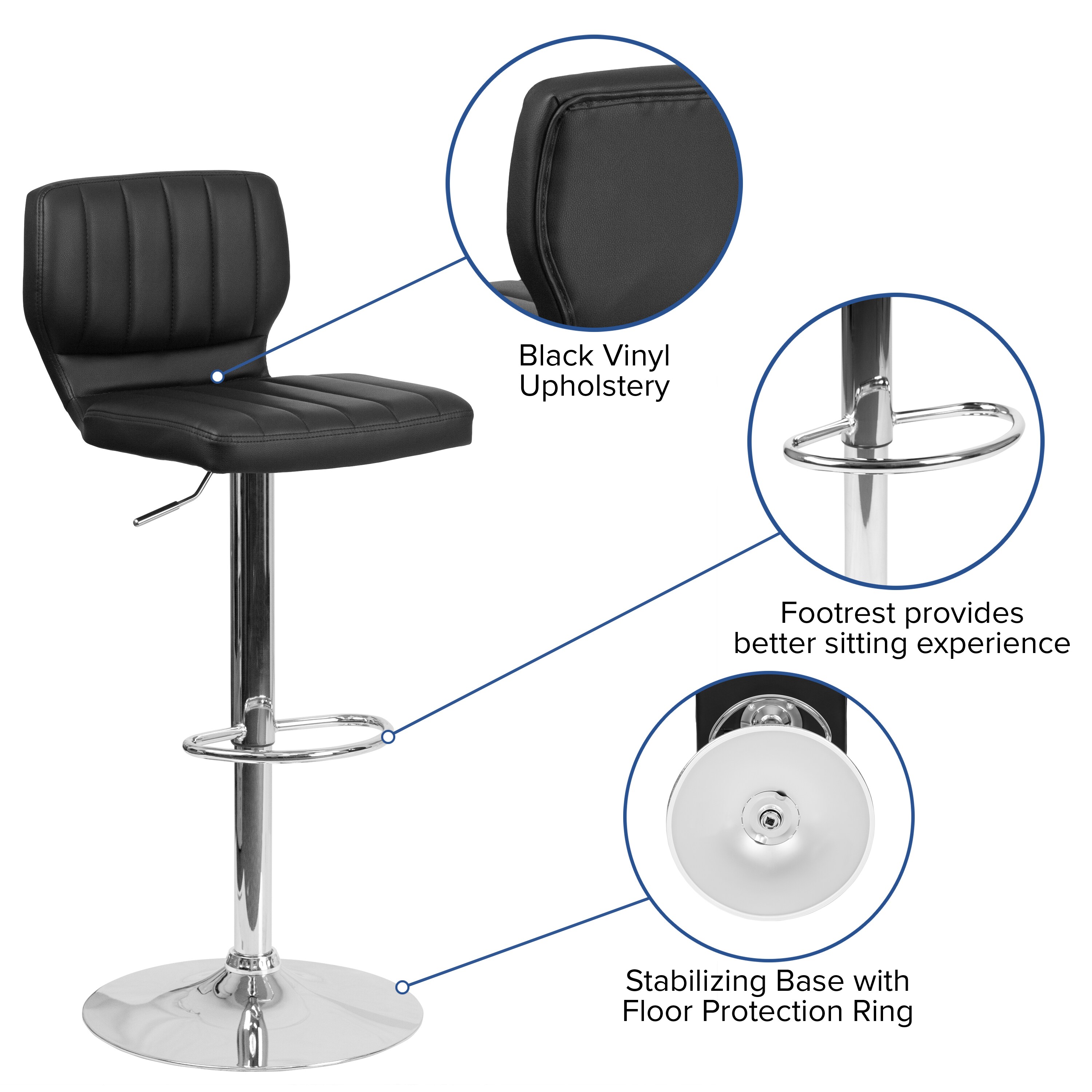 Emma + Oliver 889142487494 stools - View #3