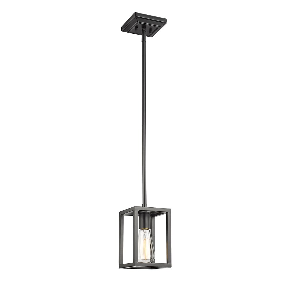 Golden Lighting 2072-M1L BLK Pendant-Lights - View #3