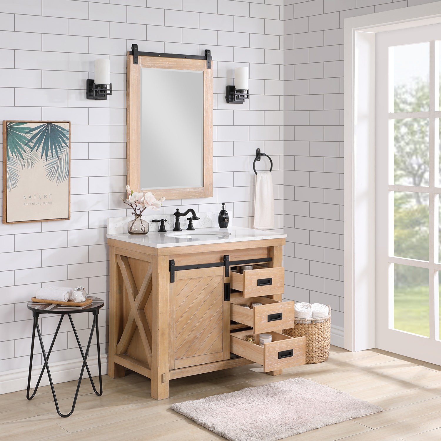 Vinnova 701736-WP-WS Bath-Vanity-Combo - View #7