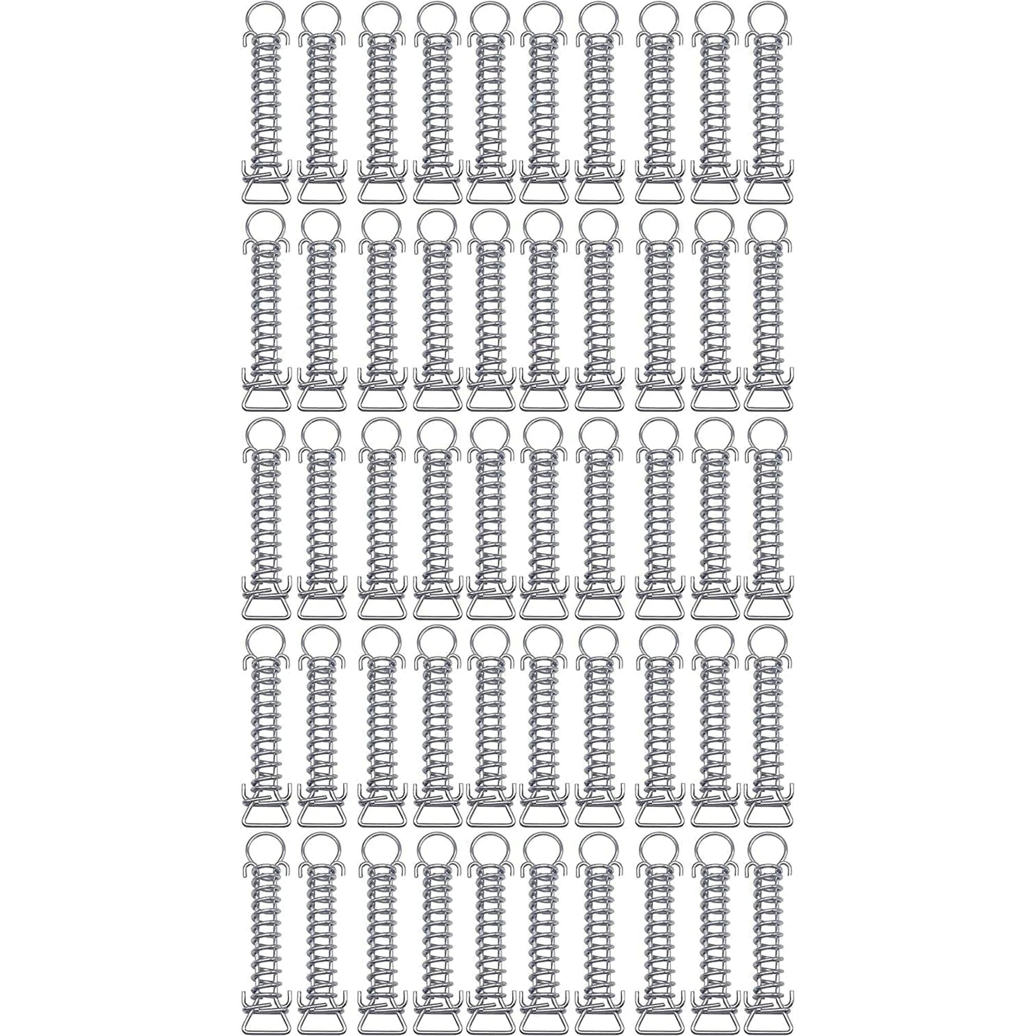Poolzilla SPRINGS-50PK 50 PCS Brass Pool Safety Cover Stainless Steel Springs