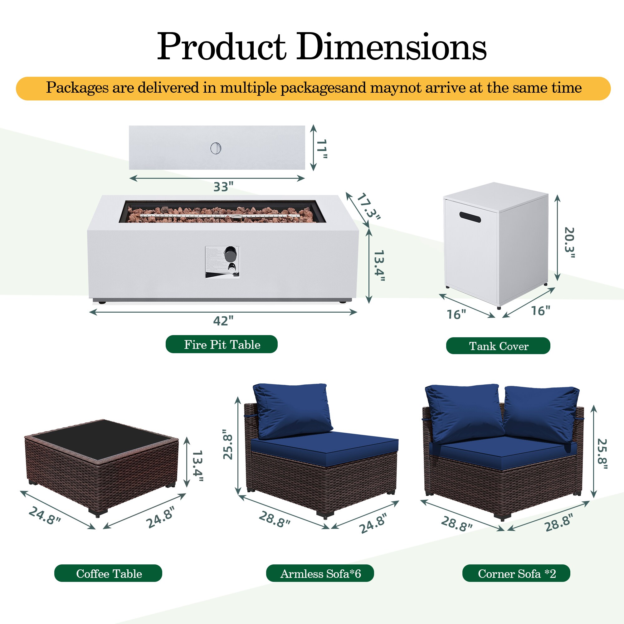 Patio Watcher LS-RT9-KD42CWH-B2 Patio-Conversation-Sets - View #3