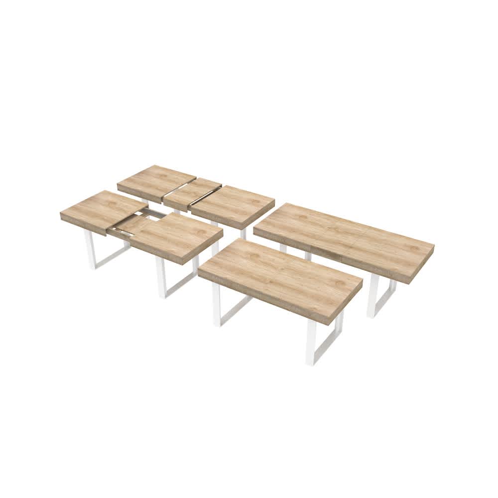 Coolbibila COLLUM-TABLE-WHITE Dining-Tables - View #6