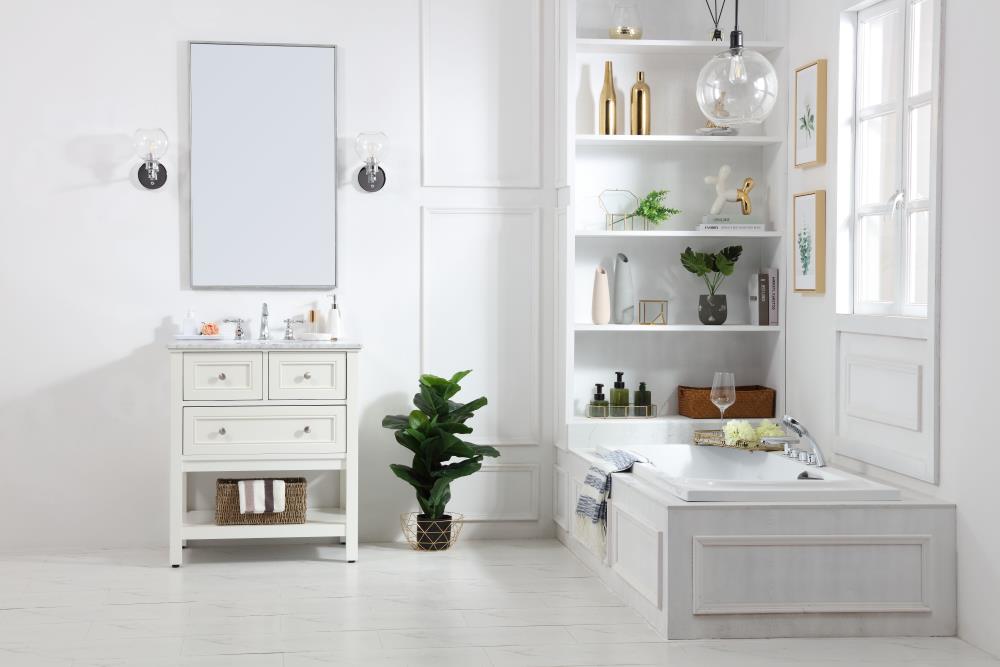 Elegant Decor FI81030WH Bath-Vanity-Combo - View #8