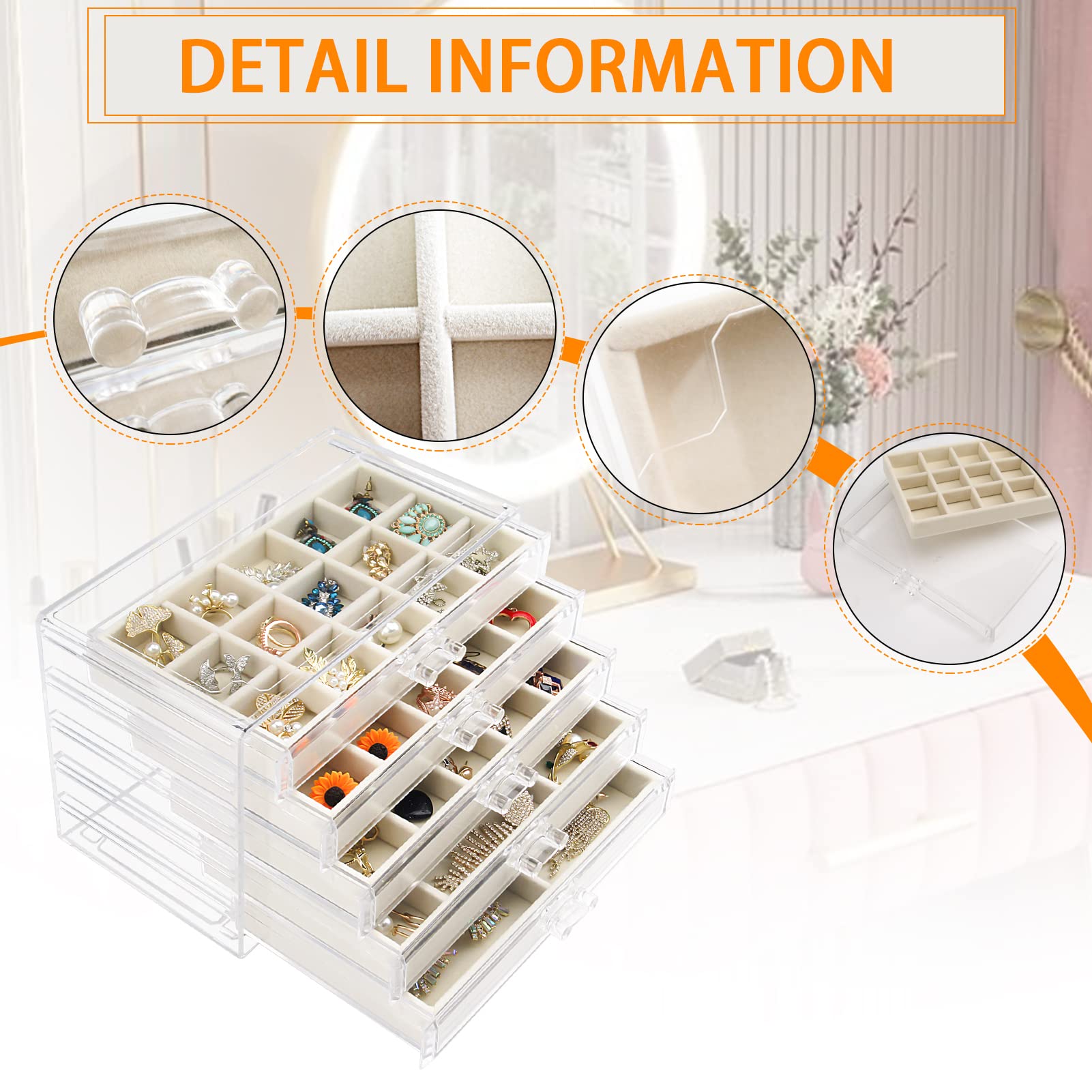 Etokfoks LETMM9X7E Jewelry-Organization - View #3