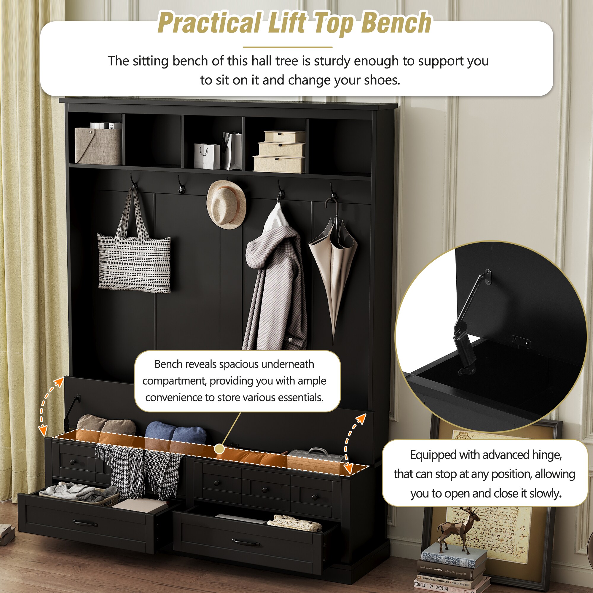 Flynama SH34409B Hall-Trees - View #3