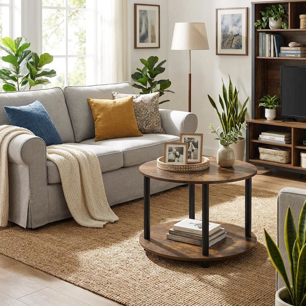 FurniFact BO3369484WHT Coffee-Tables - View #4