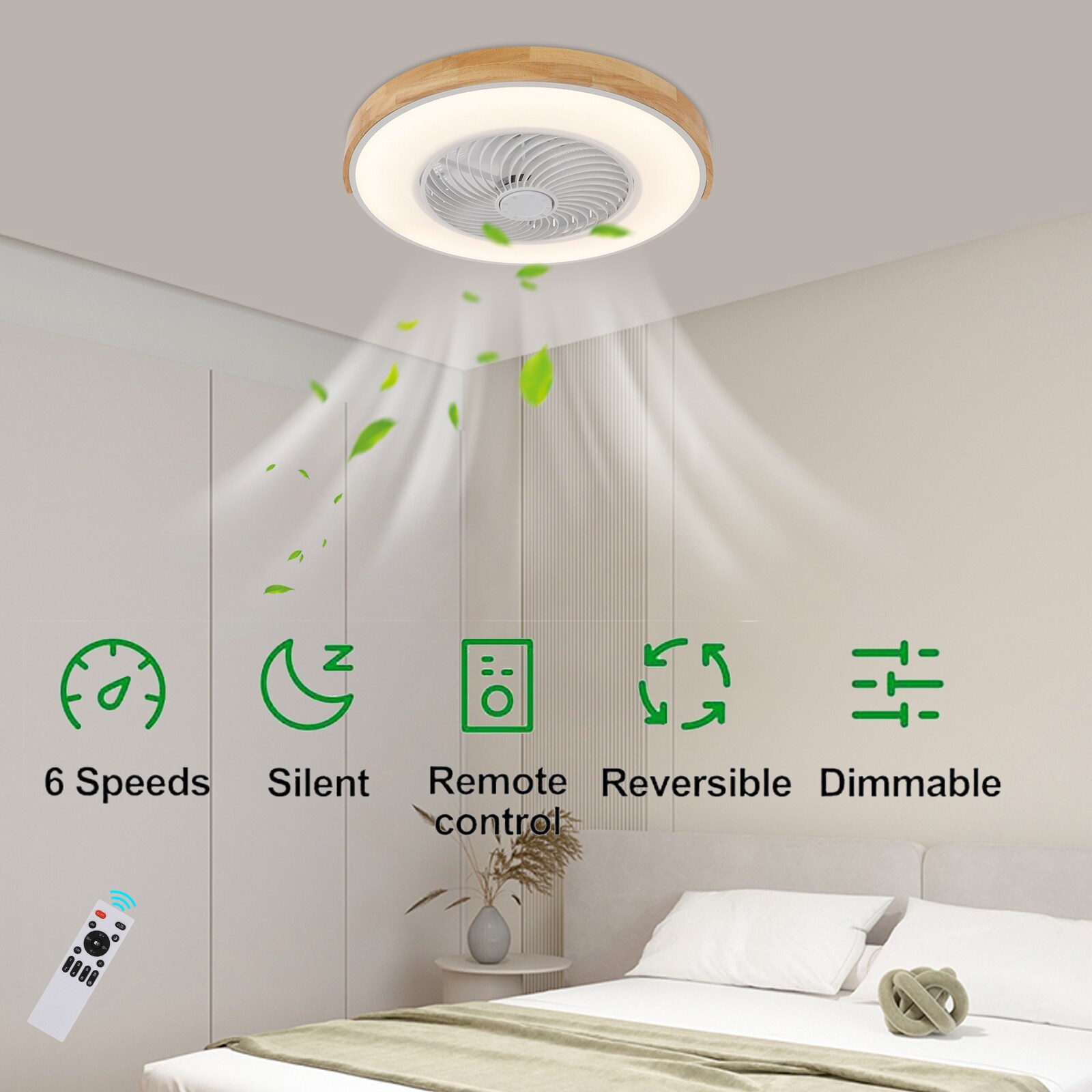 Oukaning HG-HCXLST-3872-US-BT Ceiling-Fans - View #6
