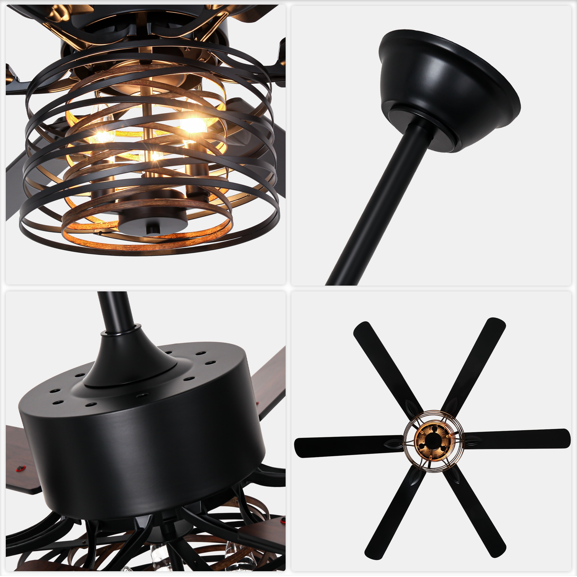 Oaks Decor DC6507OKEL Ceiling-Fans - View #13