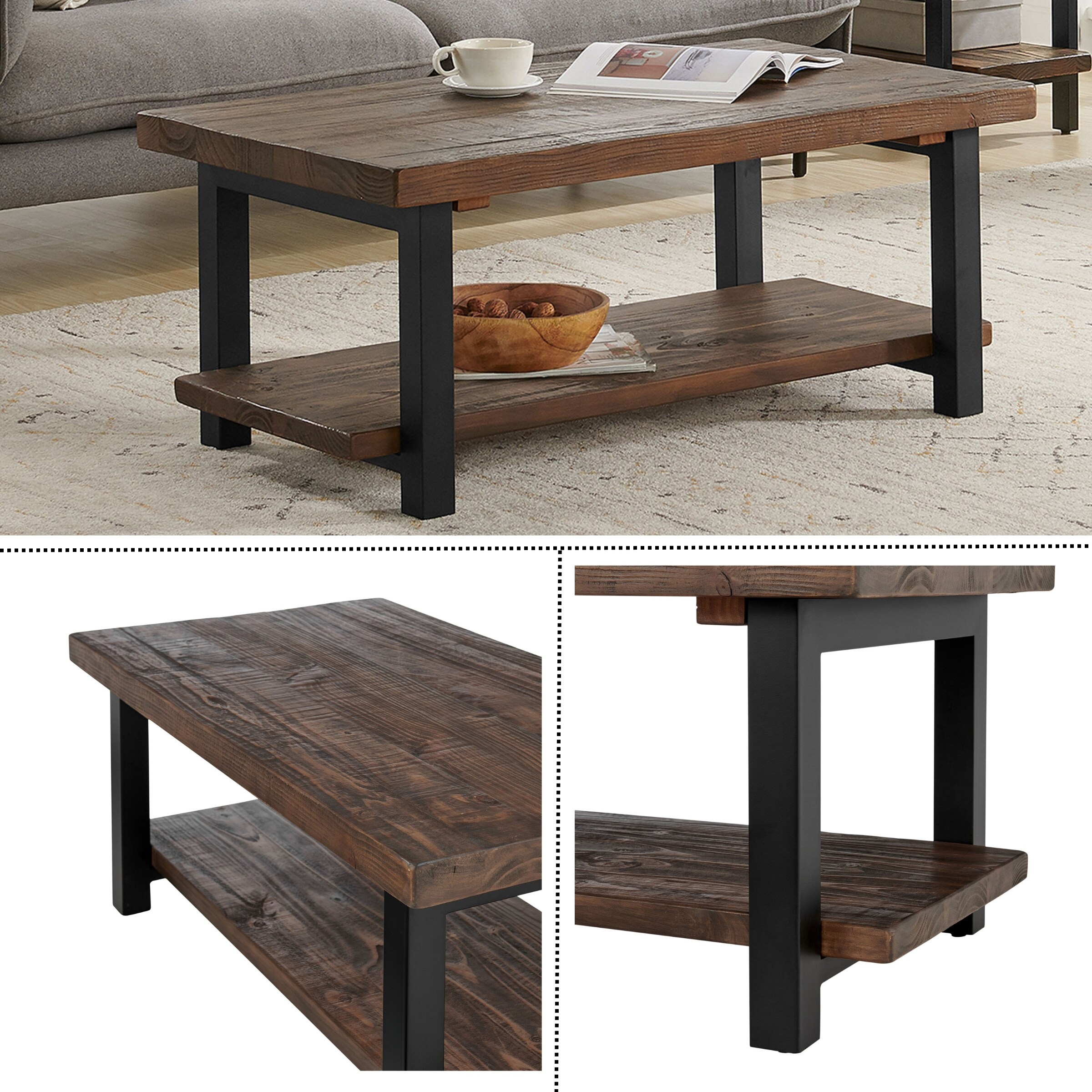 Alaterre Furniture AMBA1120 Coffee-Tables - View #3