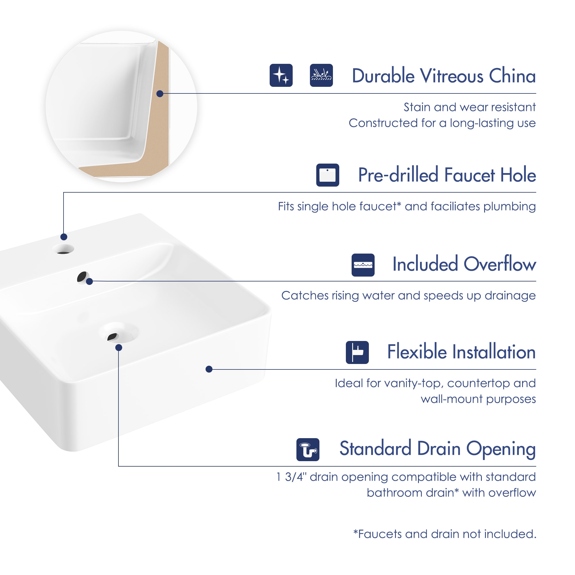 Eridanus ERI-WB-103 Bath-Sink - View #3