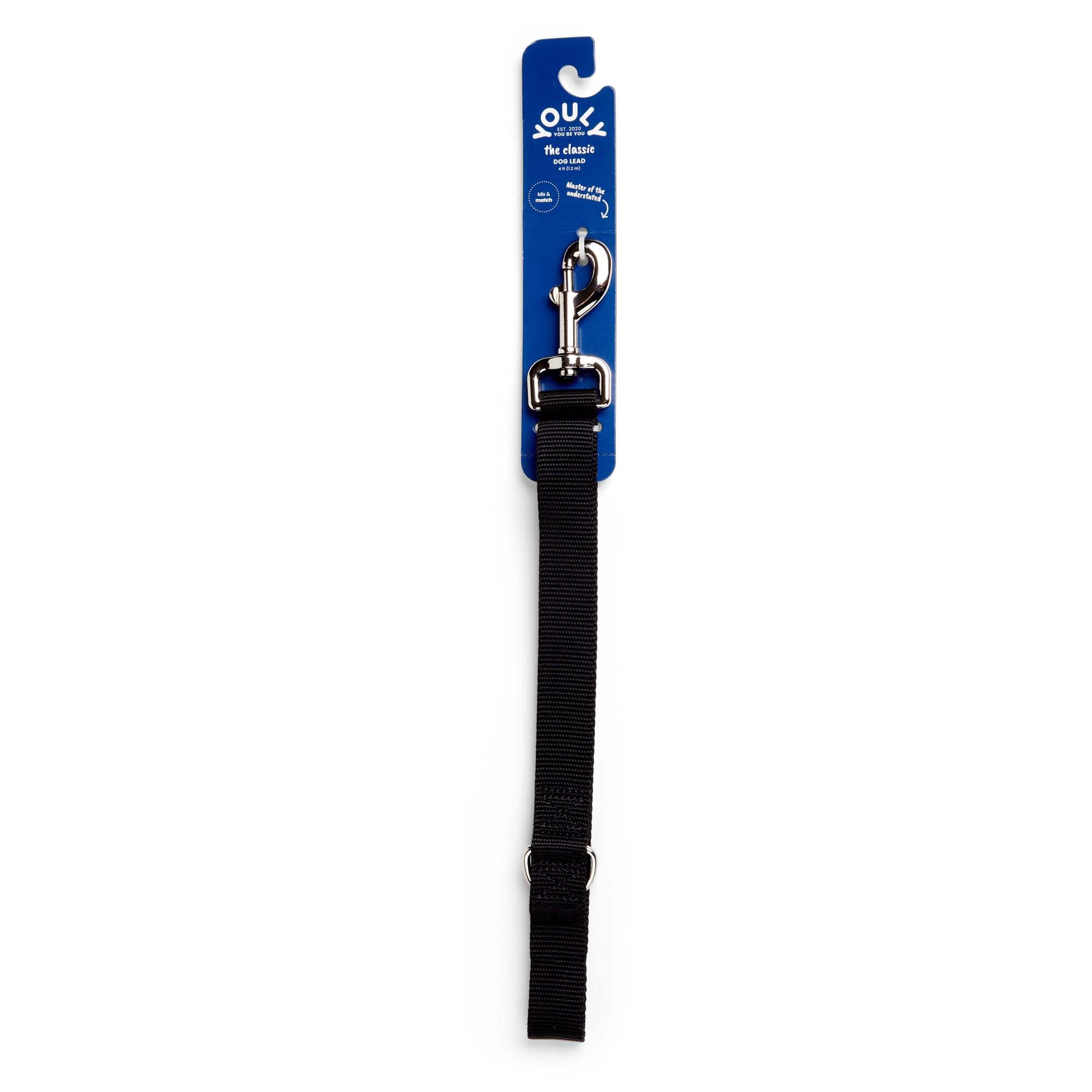 Youly 3710059 Black Dog collar , Medium