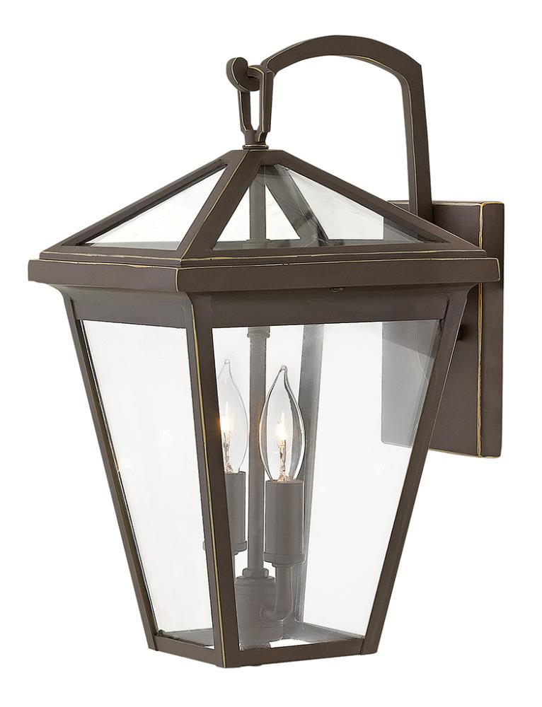 Estate Elegance Dual-Light Dimmable Wall Lantern in Oil Rubbed Bronze