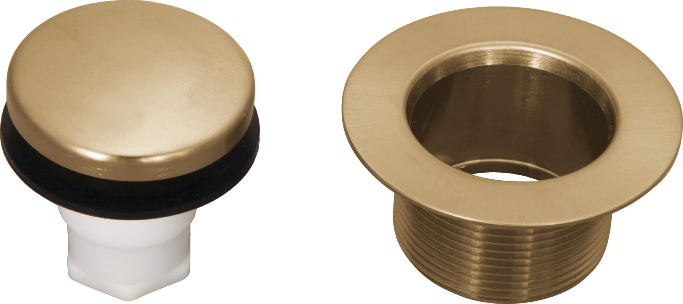 Delta RP31558CZ 1-3/8-in Champagne Bronze Drain/overflow kit Drain with Brass