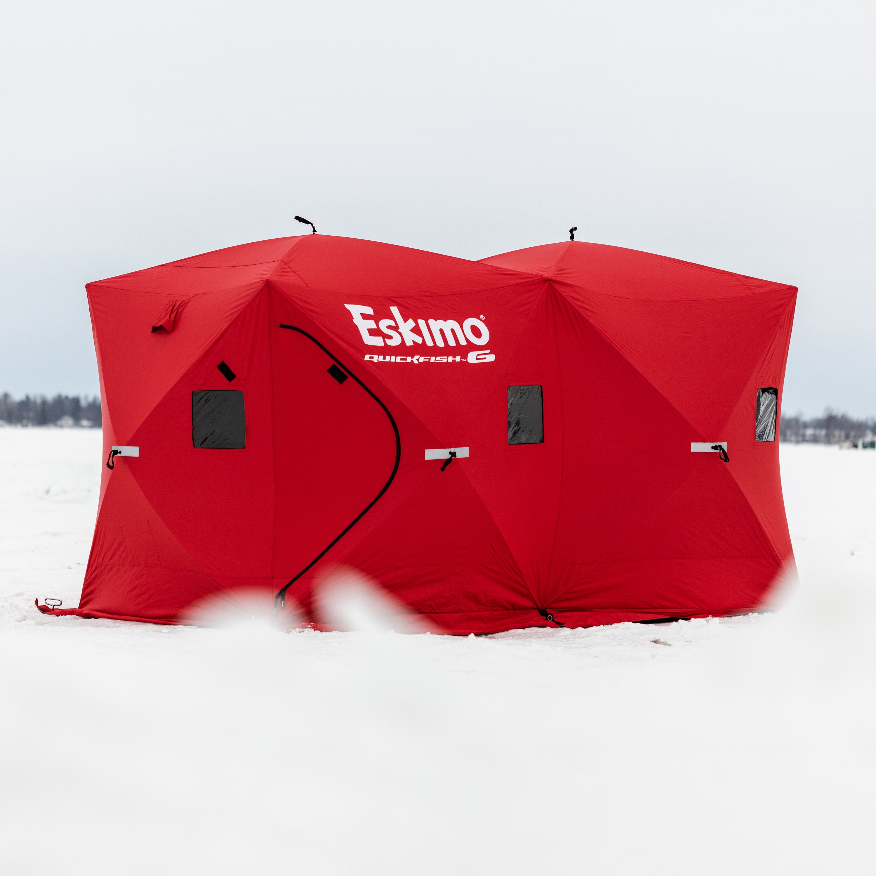Eskimo QuickFish 6 Portable Ice Shelter Fishing Storage Cabinet in the  Fishing Equipment department at