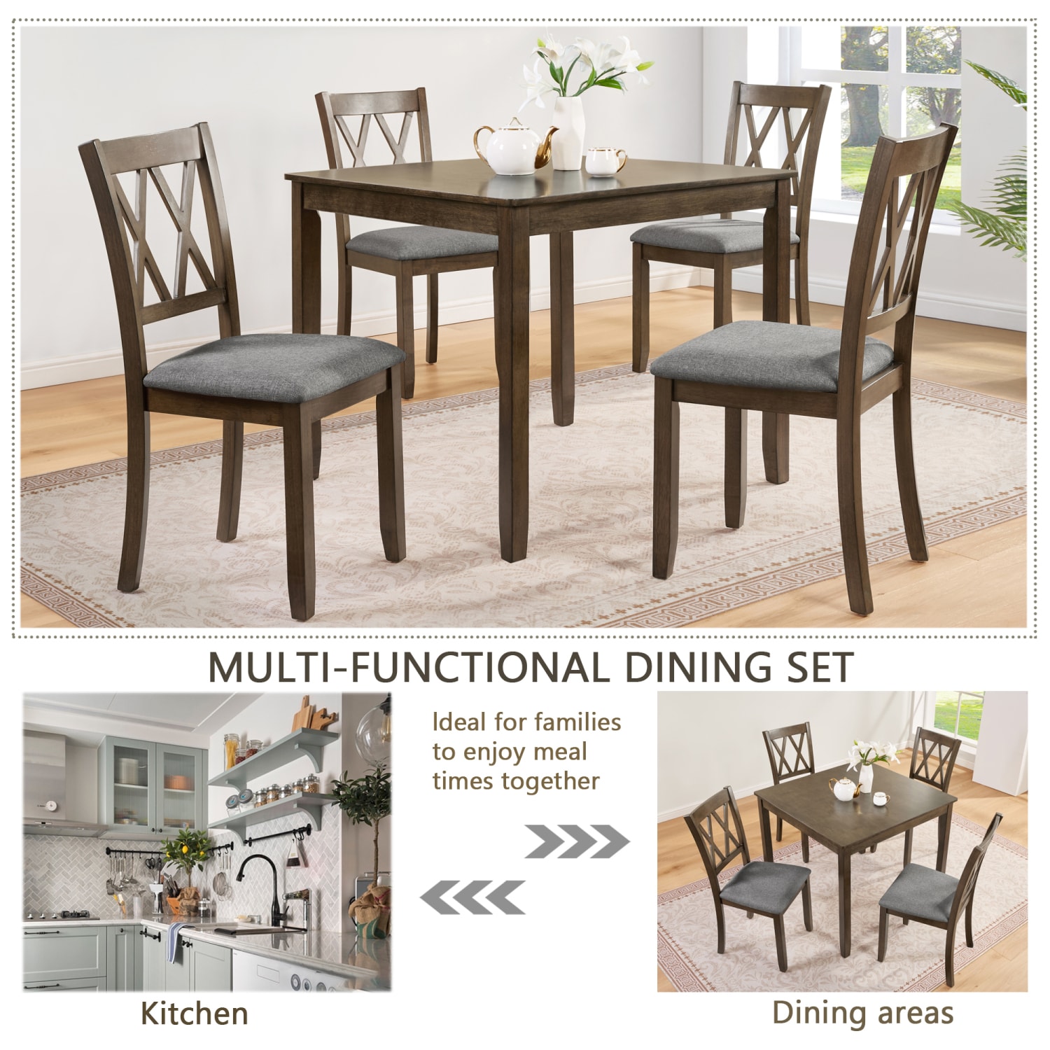 Streamdale Furniture W1998S00077 Dining-Sets - View #2
