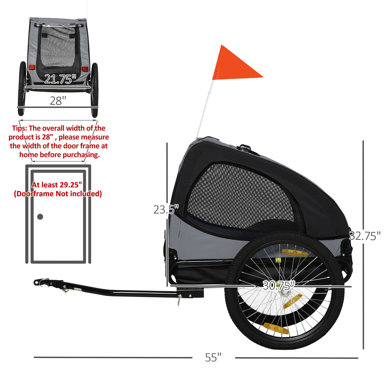 Mondawe MD-AB66453 Pet-Strollers - View #7
