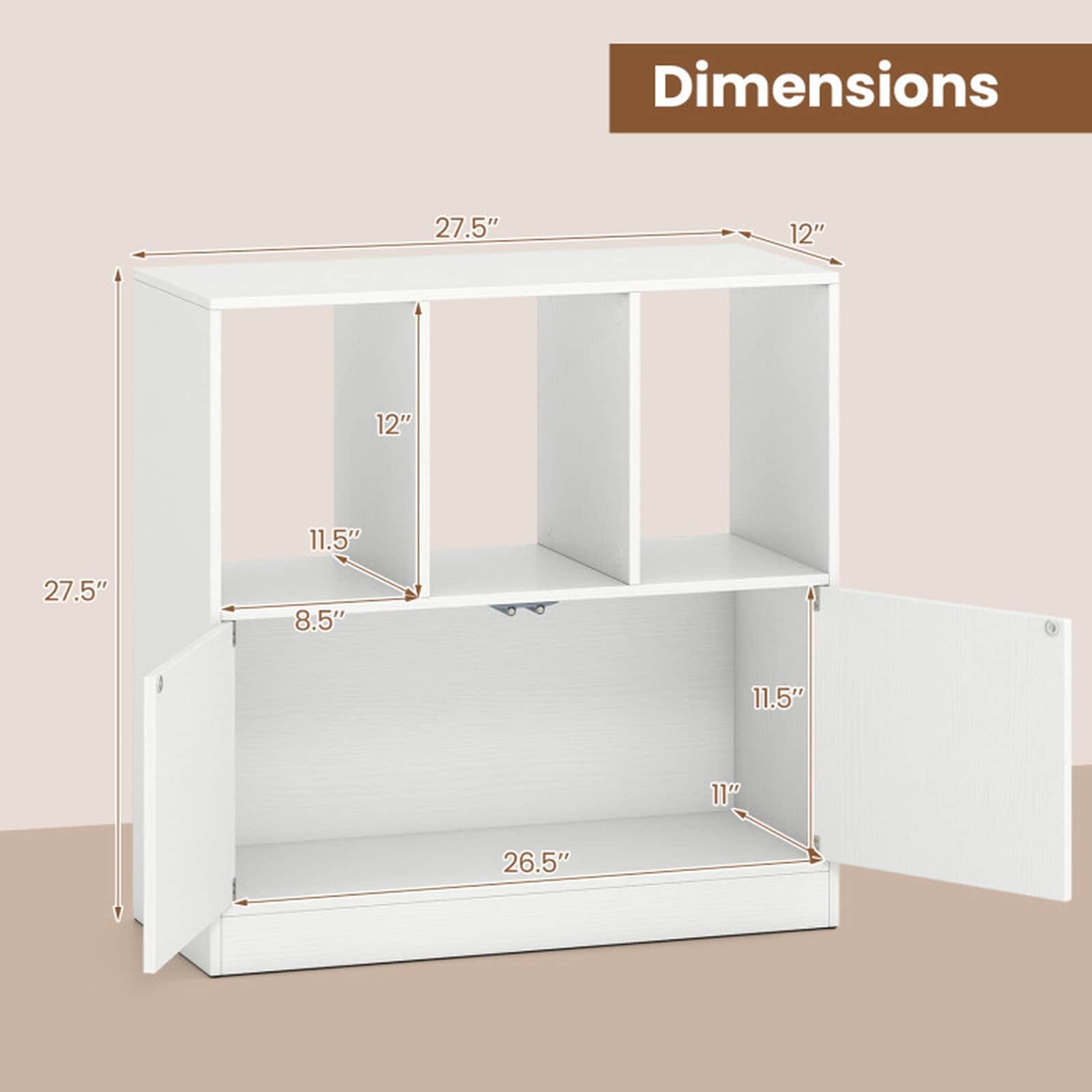 SUGIFT LW047SUGHY724 Laminate-Storage-Cubes - View #3