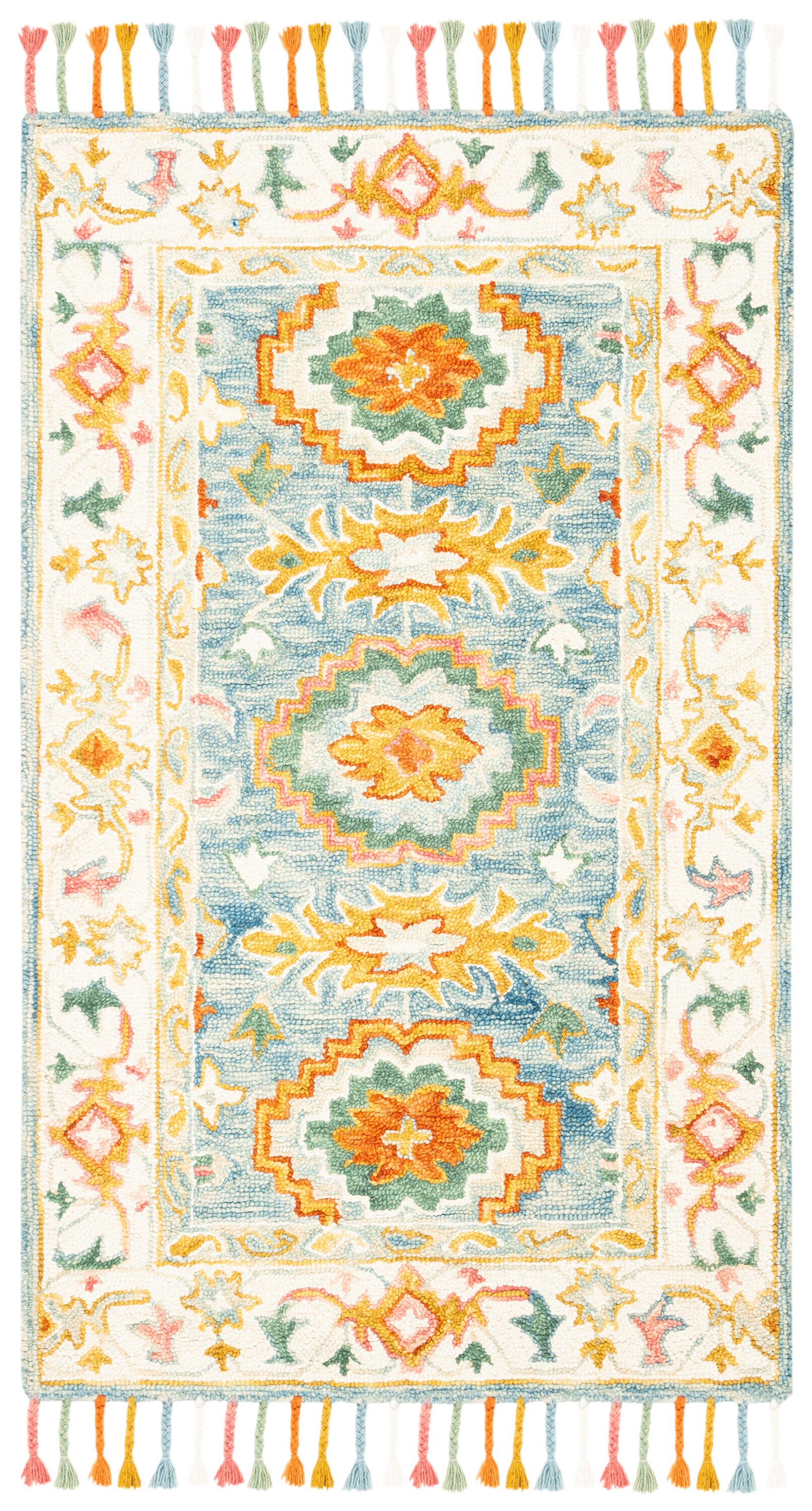 Aspen 117M Blue Ivory 3in x 5in Rug