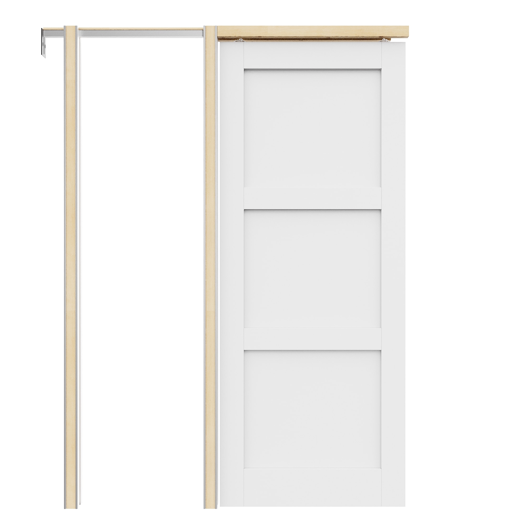 JUJUBON IN-PDXB-3L-32 Pocket-Doorframe-Screens - View #2