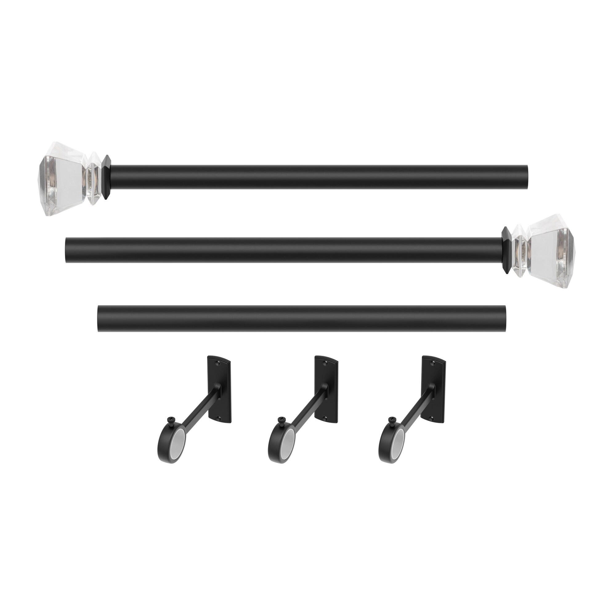 allen + roth FSI 6802B MBLK Curtain-Rods - View #15
