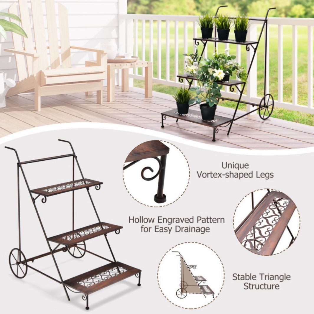 AHIOU HOME ZAAHD-HG4KGYPS Plant-Stand - View #5