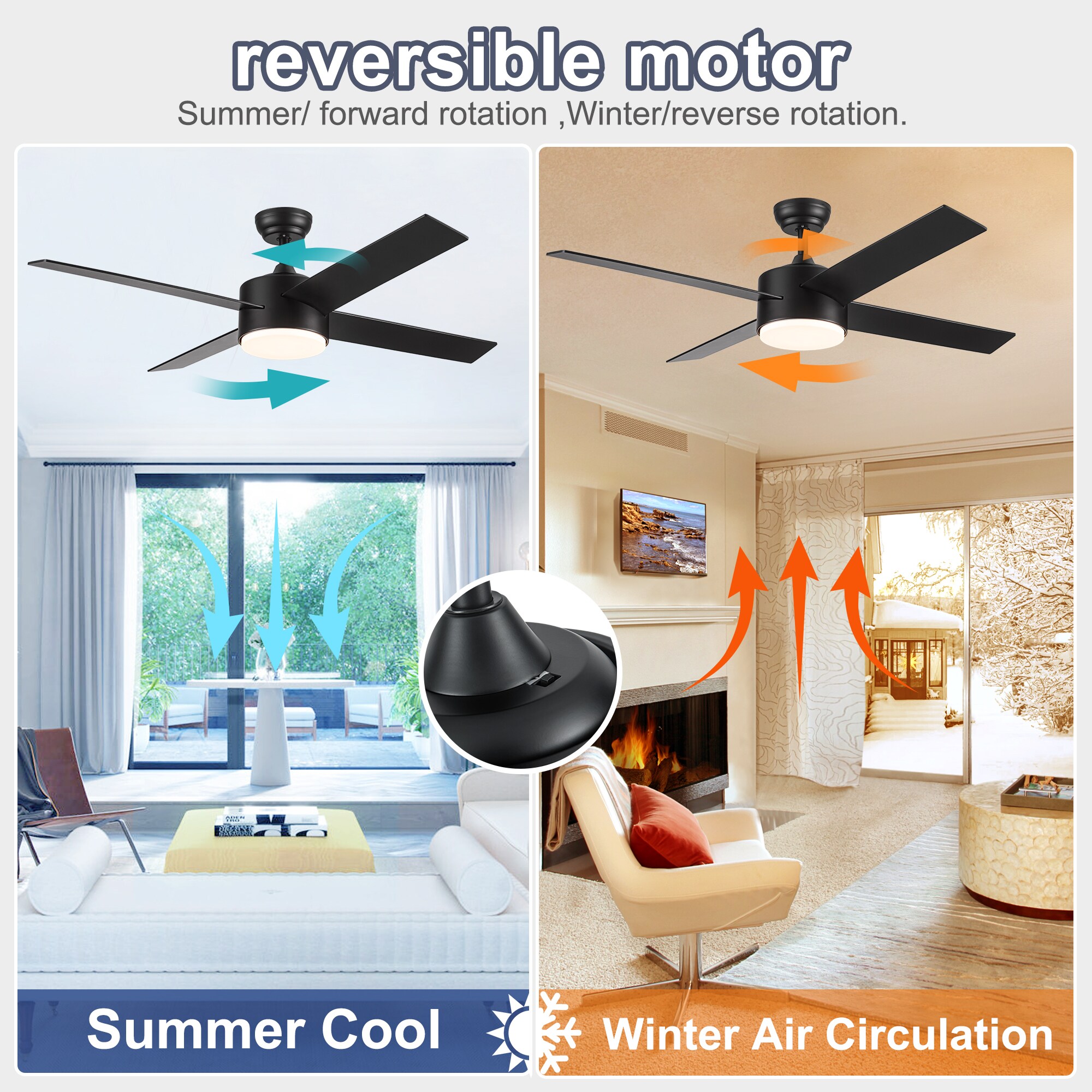 YUHAO LSAC1084BK524 Ceiling-Fans - View #12