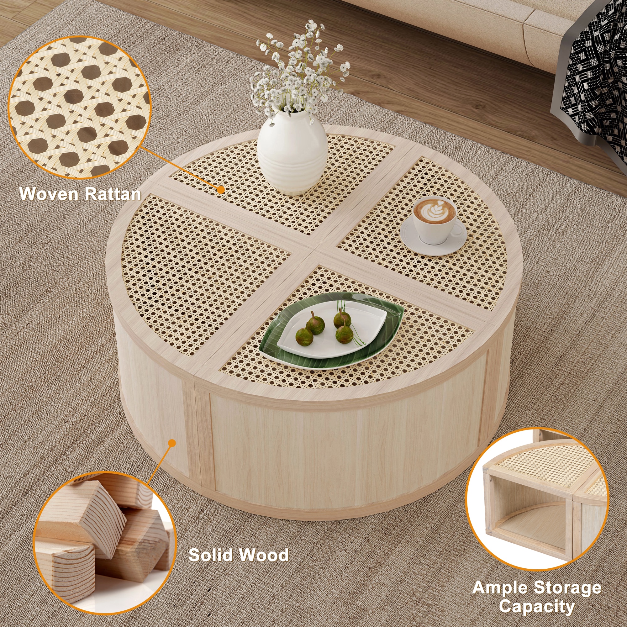 ModernLuxe L3P-N735P185130N Coffee-Tables - View #6