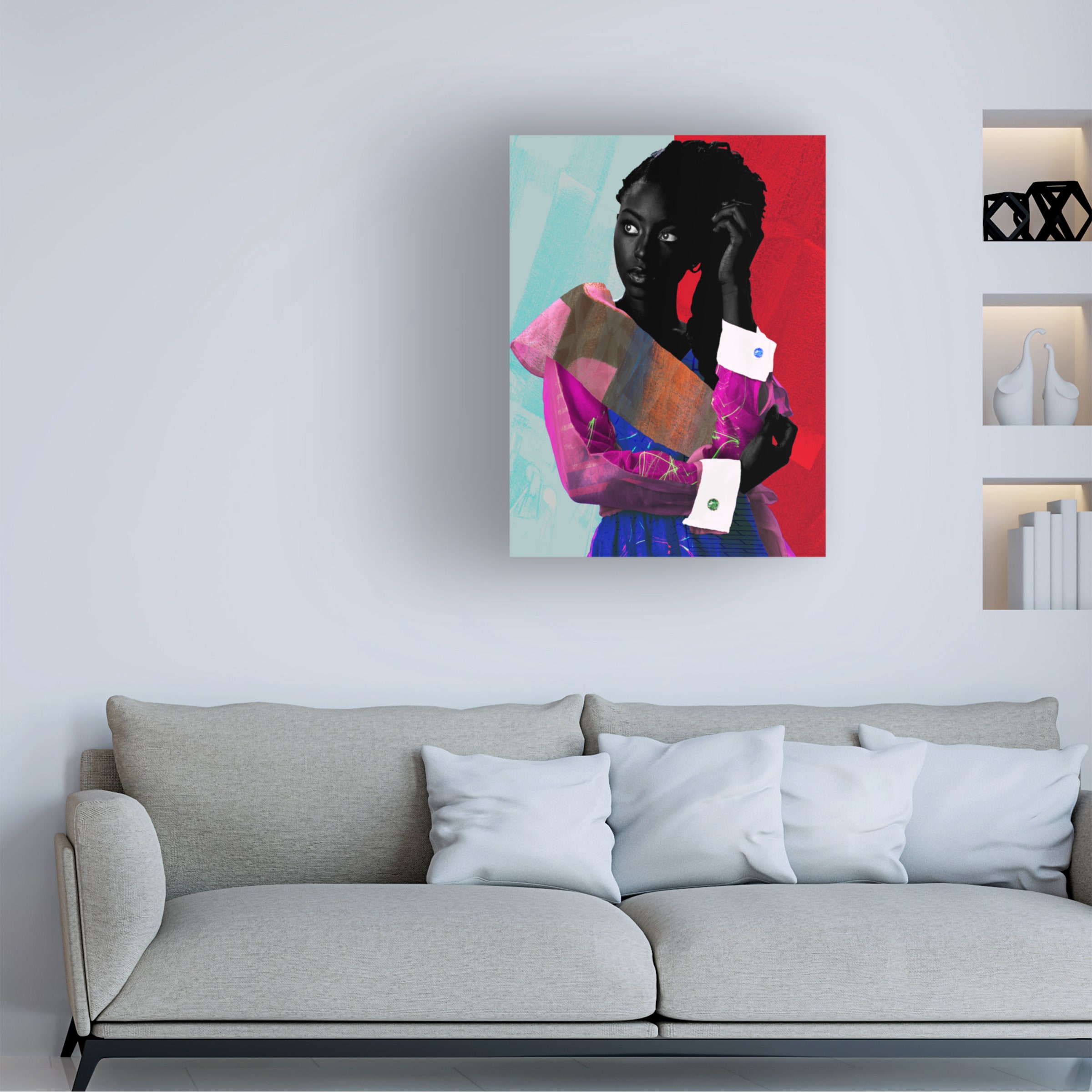 Trademark Fine Art ALI66754-C1824GG Wall-Art - View #2