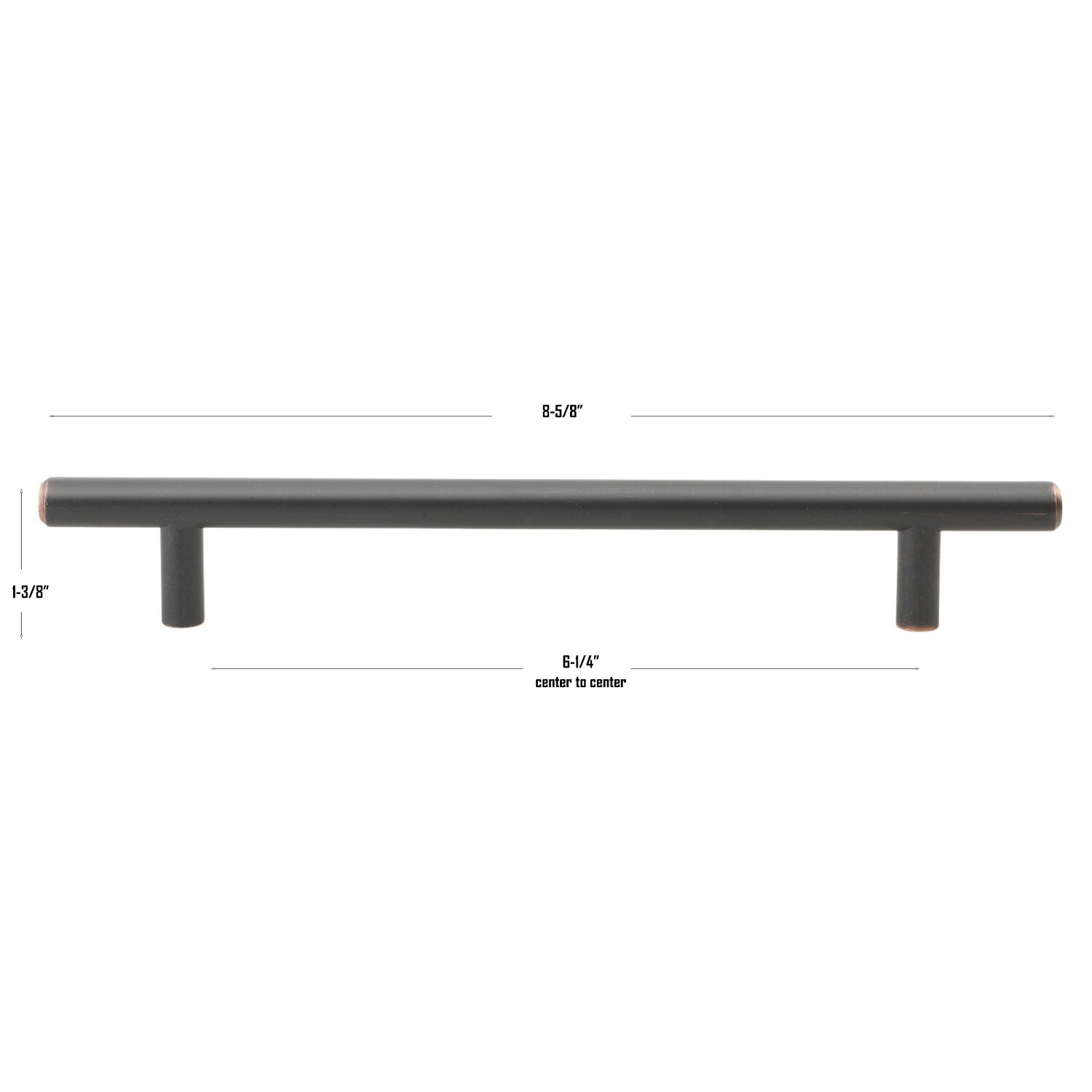 GlideRite Hardware 5003-160-ORB-10 Cabinet-Pulls - View #4