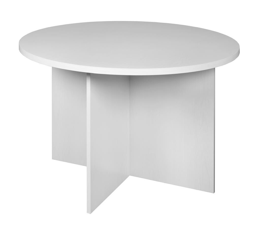 Niche NRT4229WH Chloe White Wood Grain Wood Modern Coffee Table