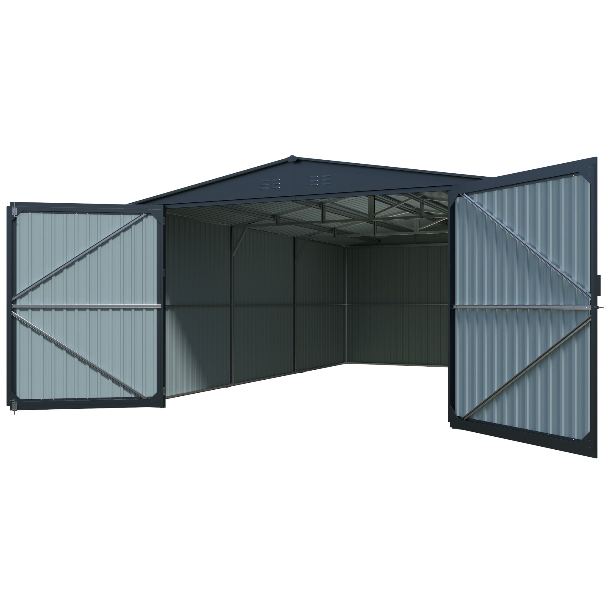 Xspracer ML-OS914WP Metal-Storage-Buildings-Sheds - View #7
