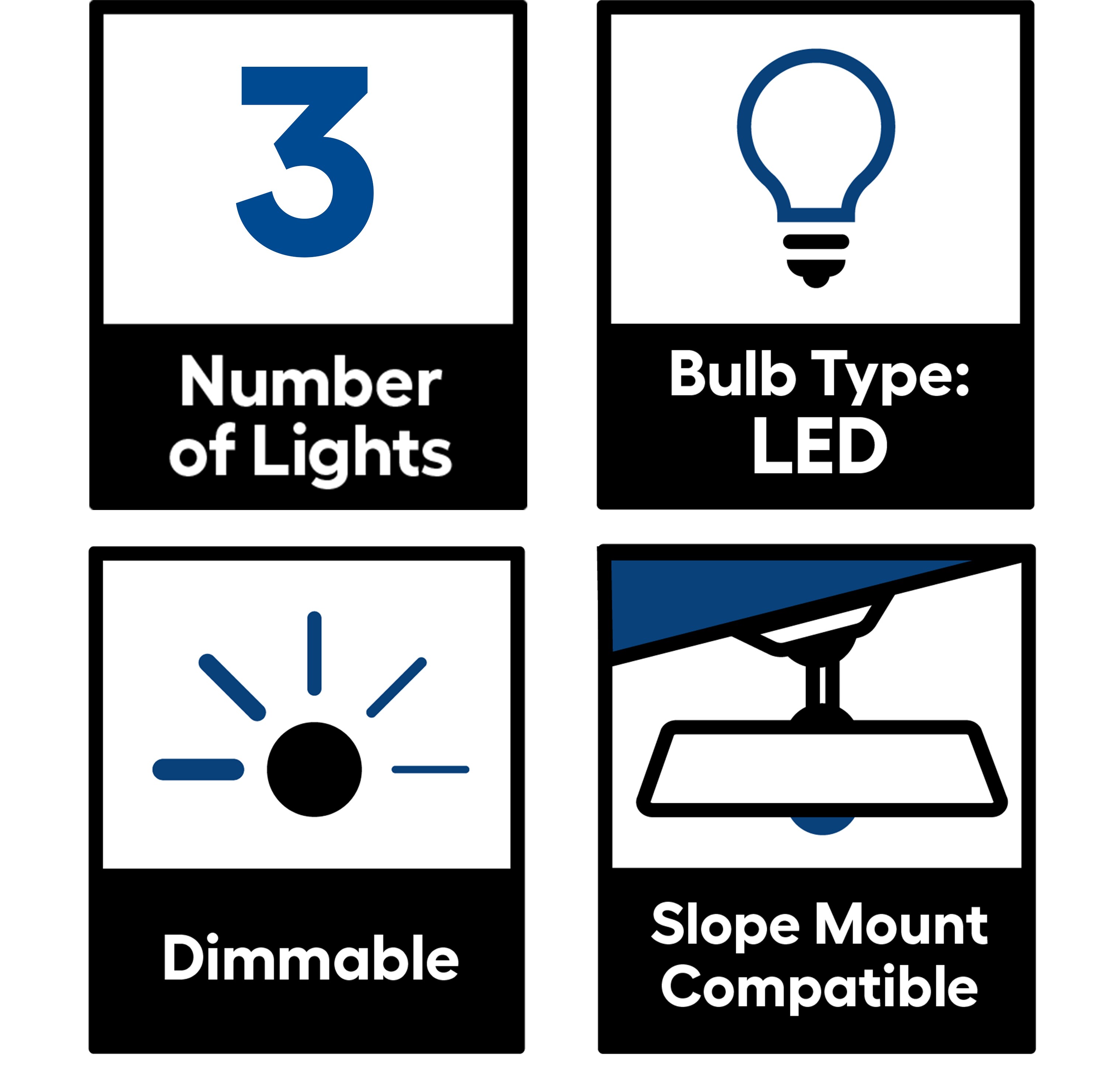 VONN Lighting VECF48003BL flushmounts - View #2