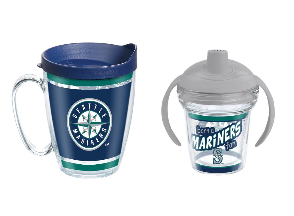 Tervis 192959809466 Seattle Mariners MLB Seattle Mariners 16-fl oz Plastic Tumbler