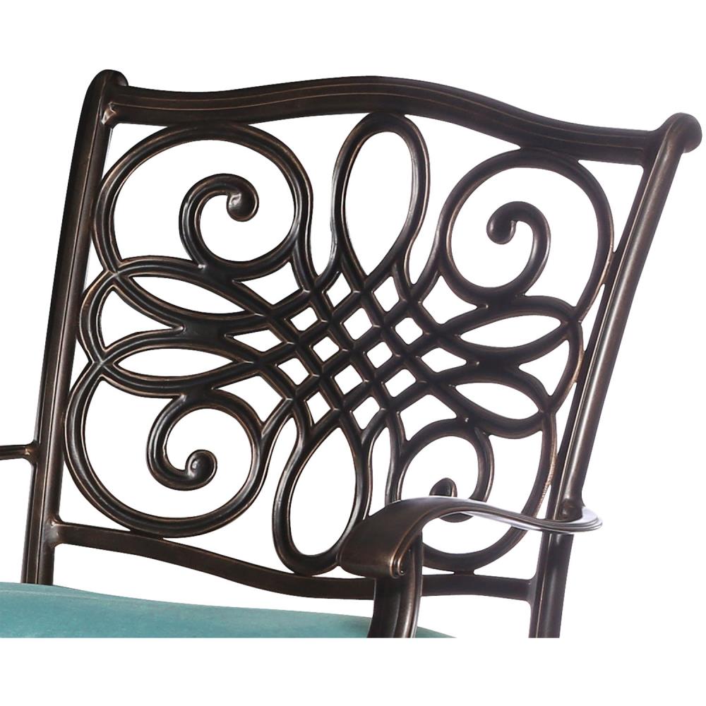 Hanover TRAD5PCFPRD-BR-B Patio-Dining-Sets - View #7