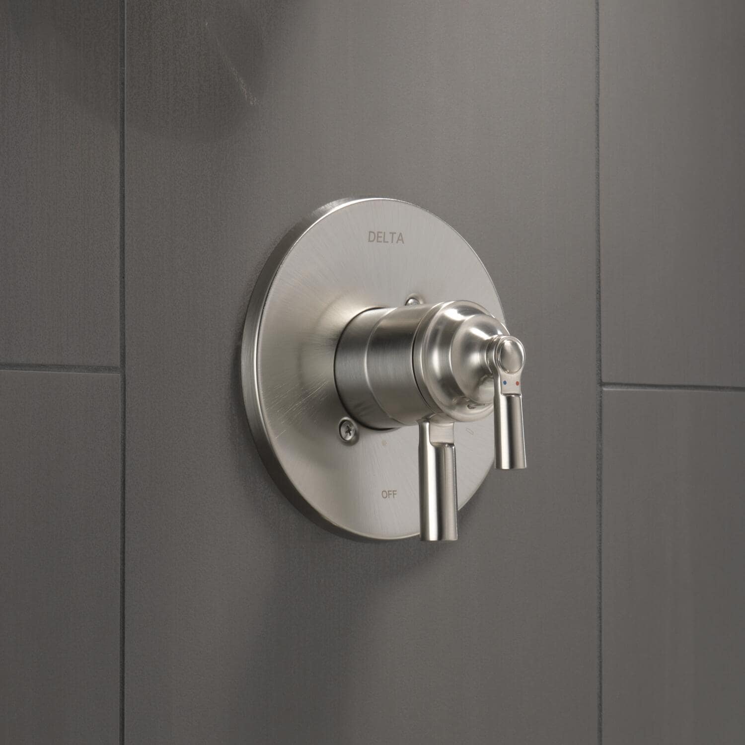 Delta T17035-SS Bath-Shower-Facc - View #3