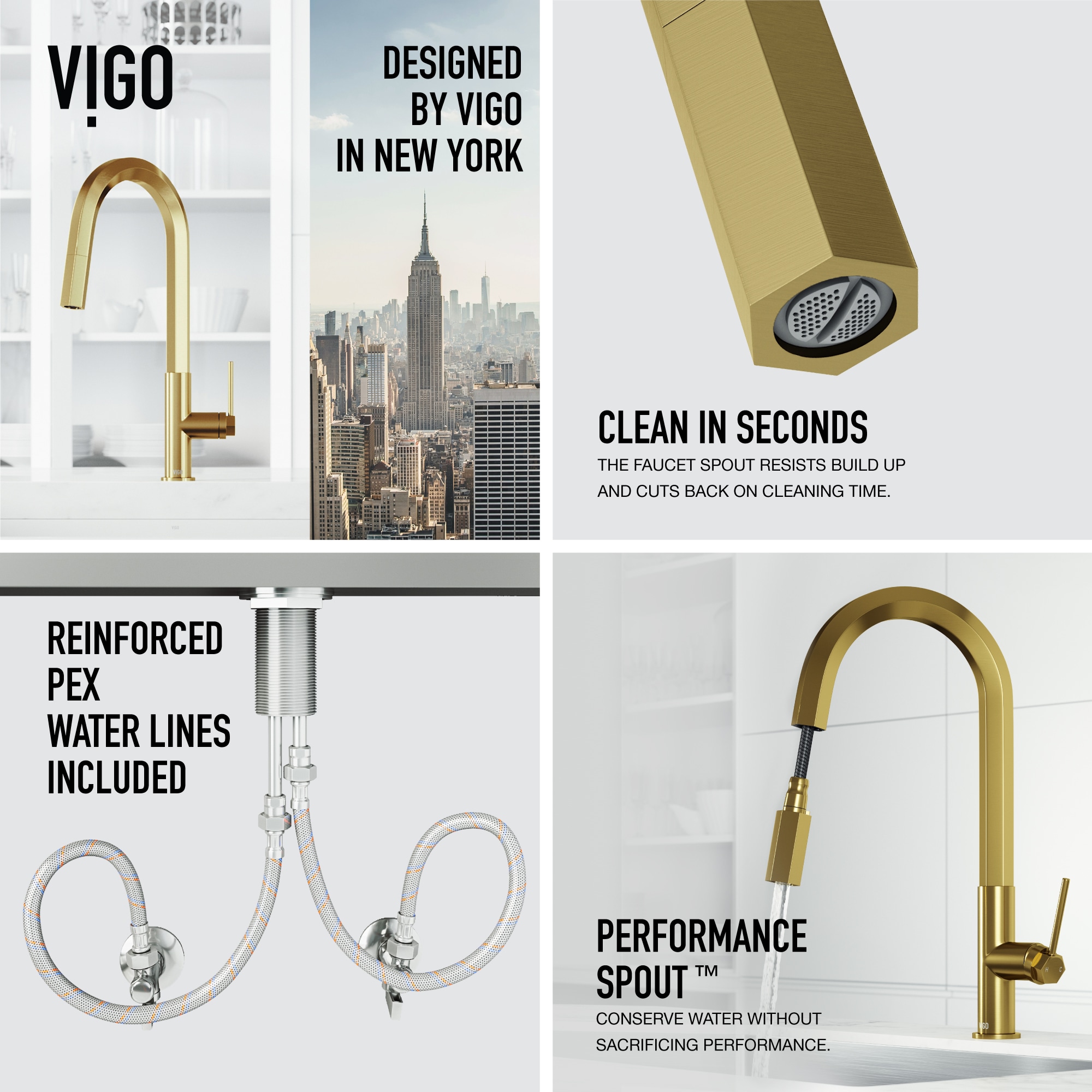 VIGO VG02034MG Kitchen-Faucets - View #7