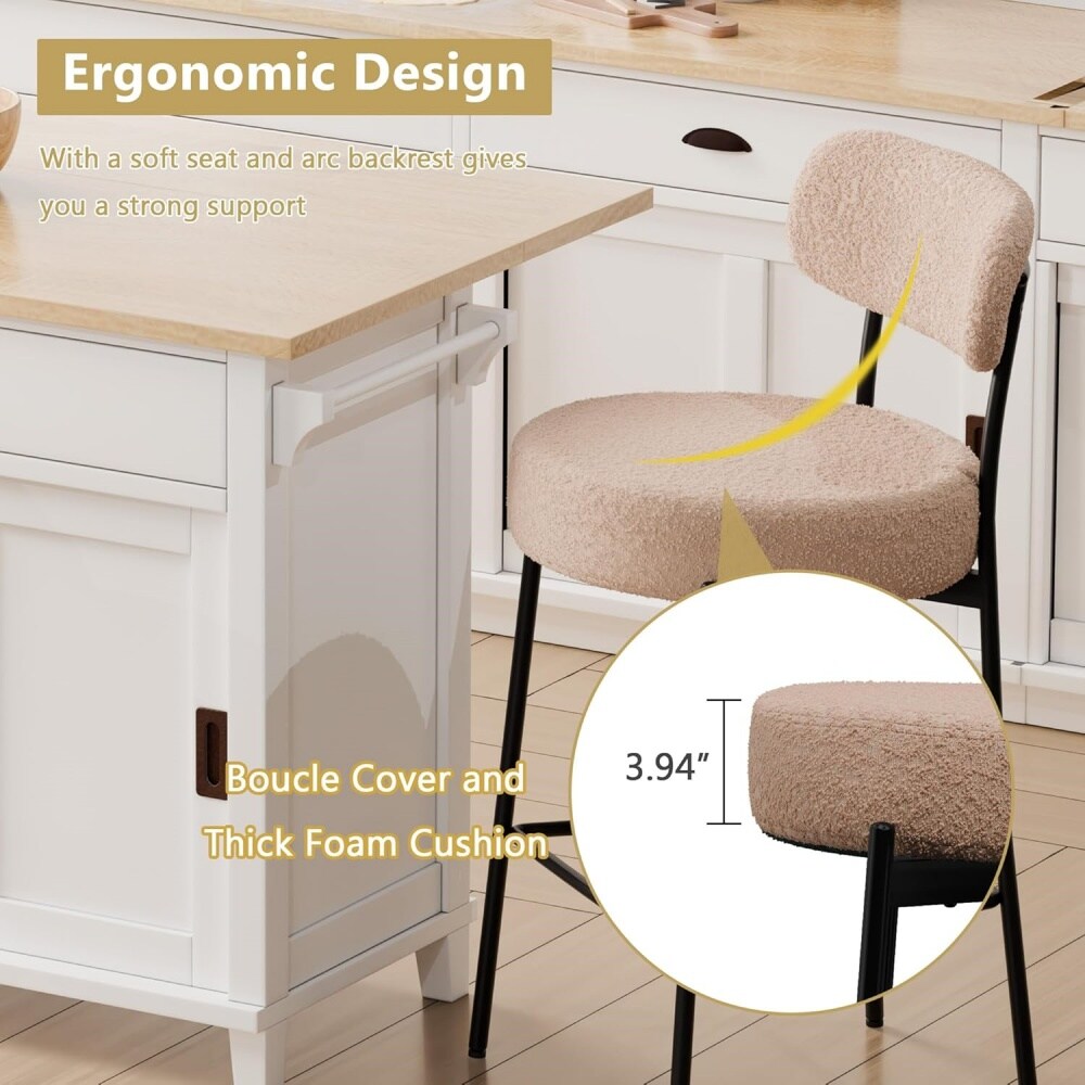 DYHOME RDC-BS01BE-3 stools - View #3