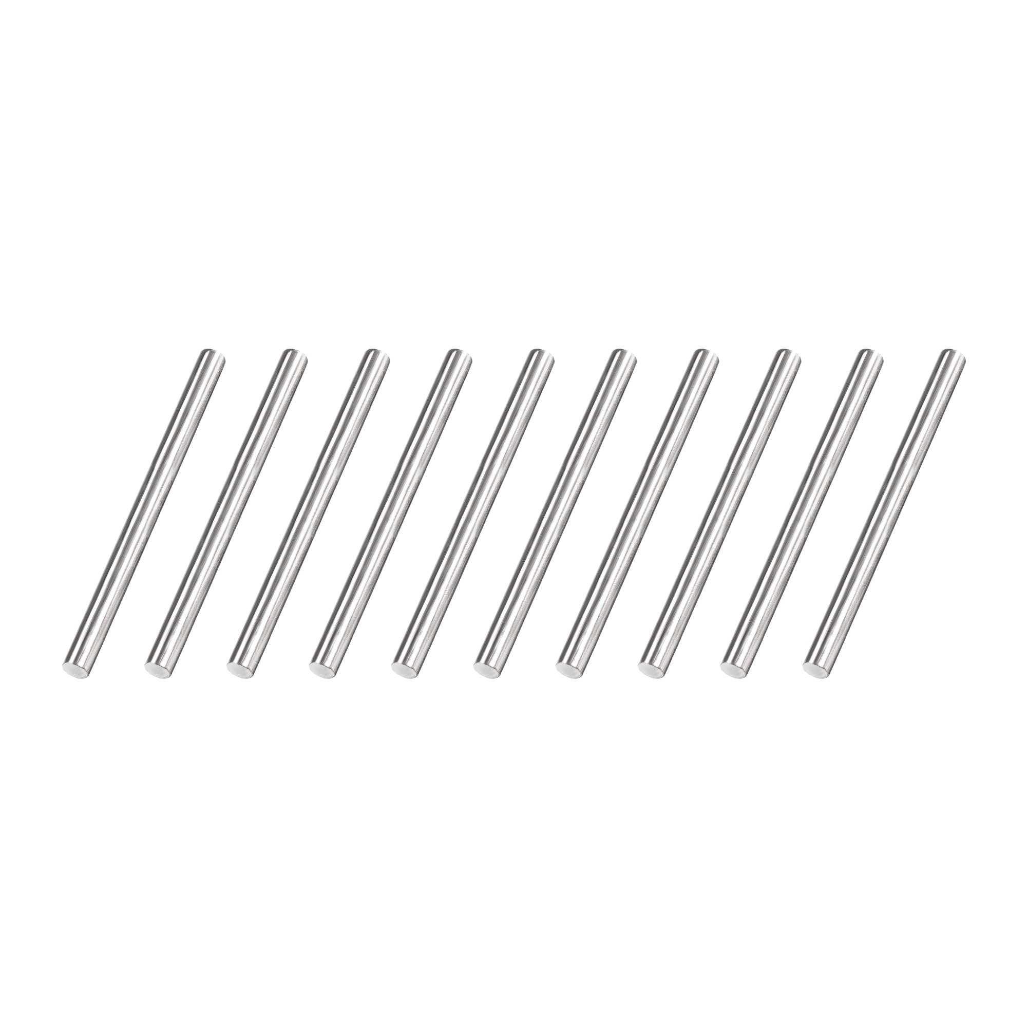 Unique Bargains 4mm x 50mm 304 Stainless Steel Solid Round Rod for ...
