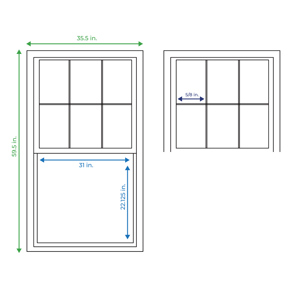 RELIABILT 7198012452503201DH Double-Hung-Windows - View #5