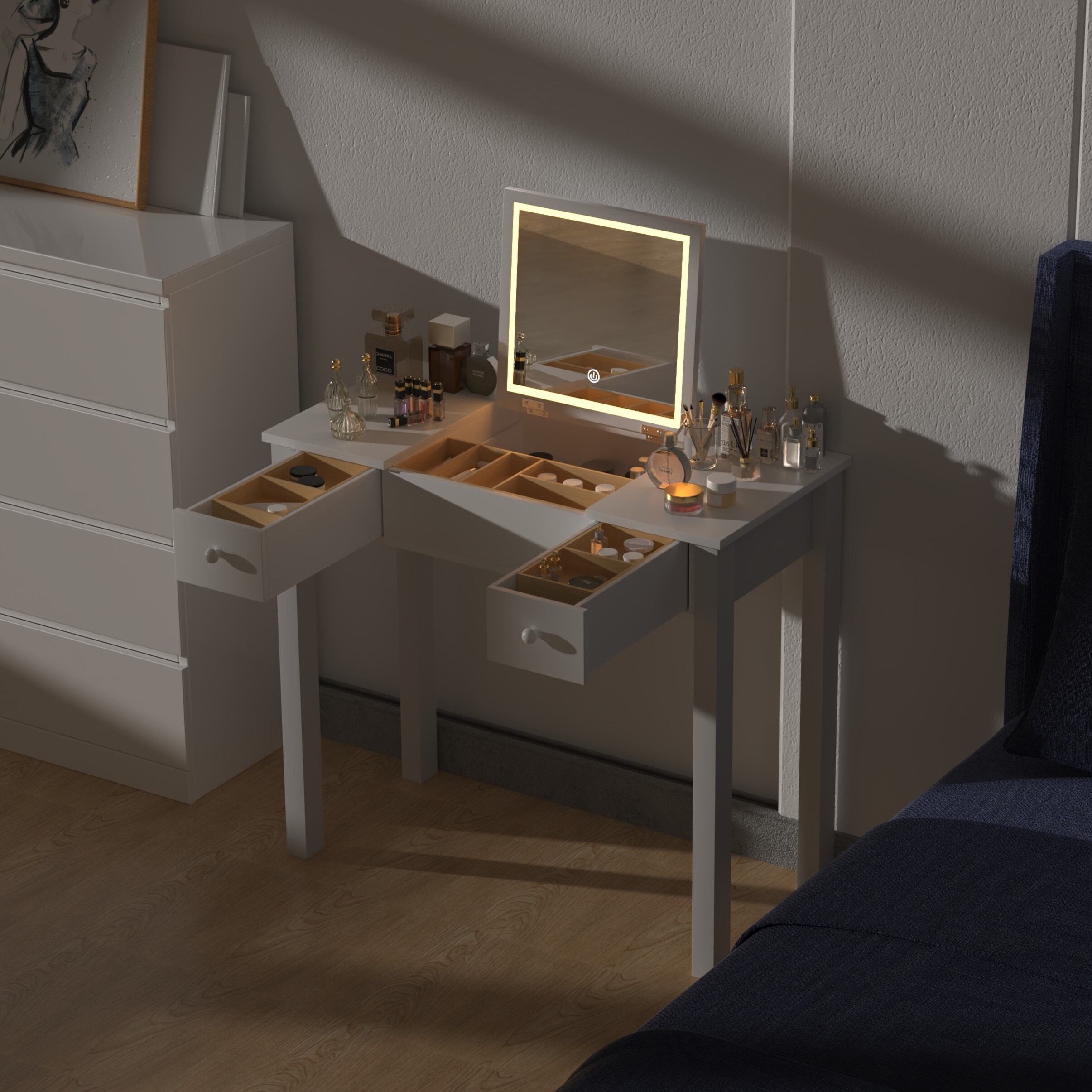 CESICIA Q121 Bedroom-Vanities - View #5