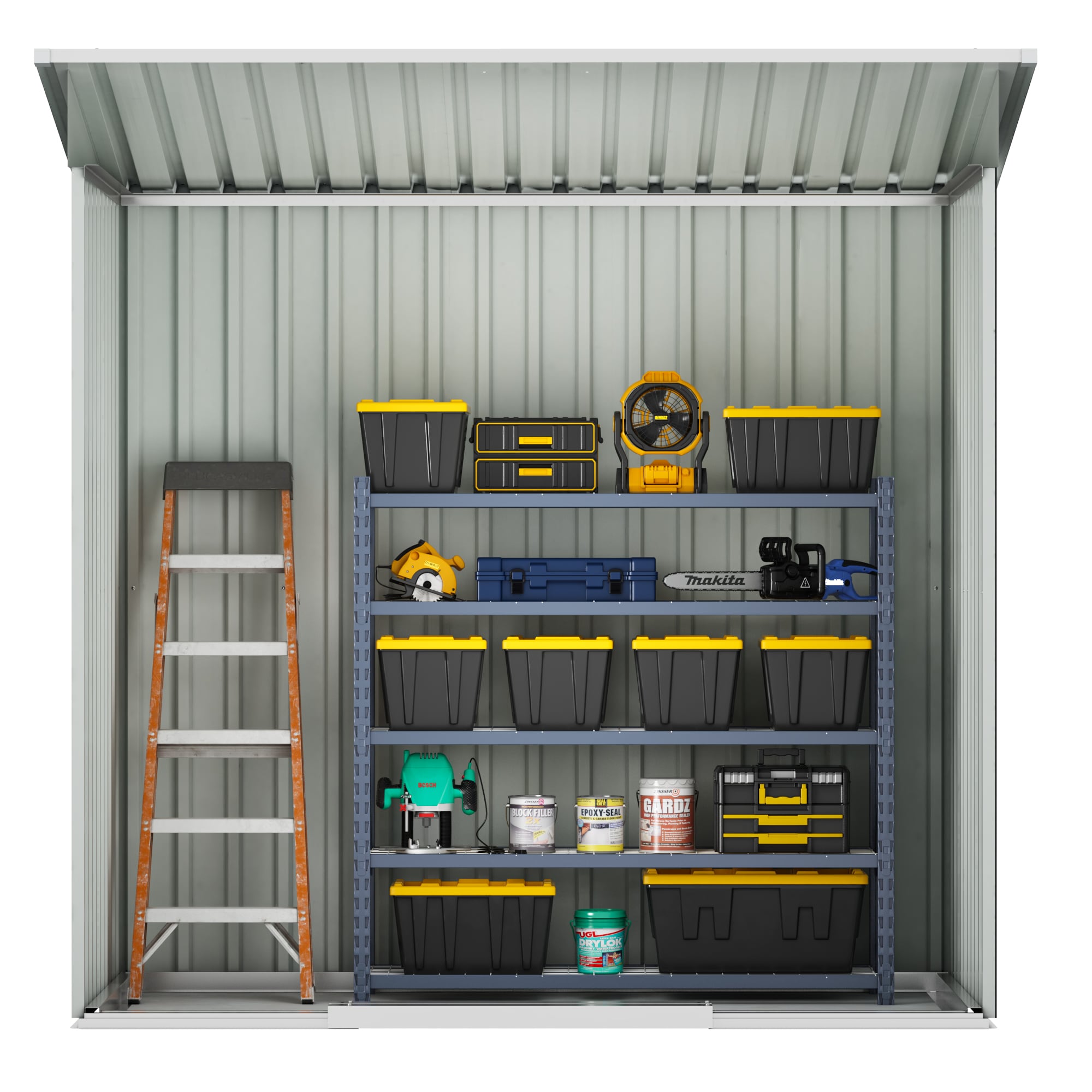 Jaxpety HG61N0734 Metal-Storage-Buildings-Sheds - View #6
