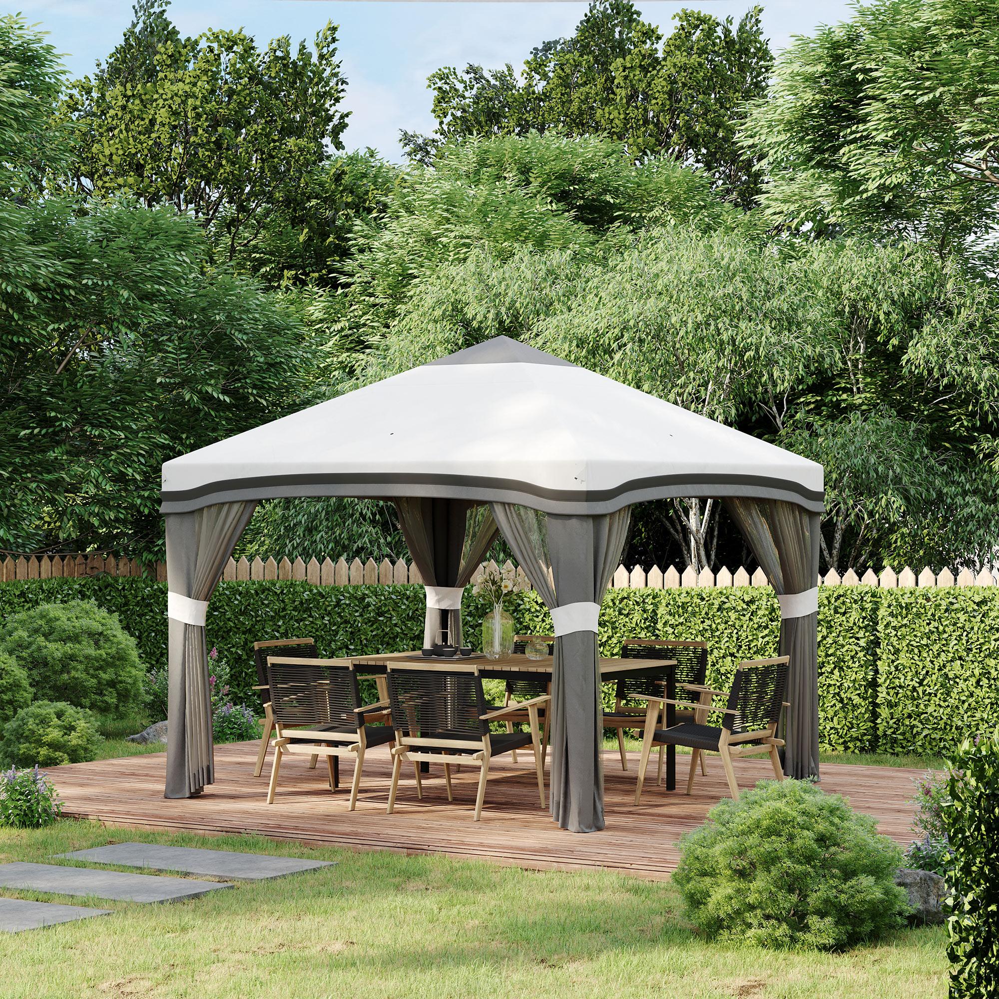 Bayfeve BFAOS-4219-GZB Wood-Resin-Gazebos - View #4