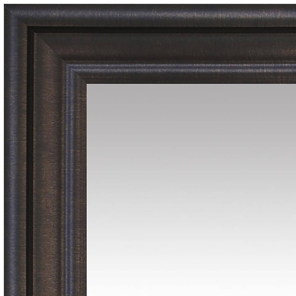 Le Flore 48 in. x 36 in. Mirror Frame Kit in Bronze Brown - Mirror Not