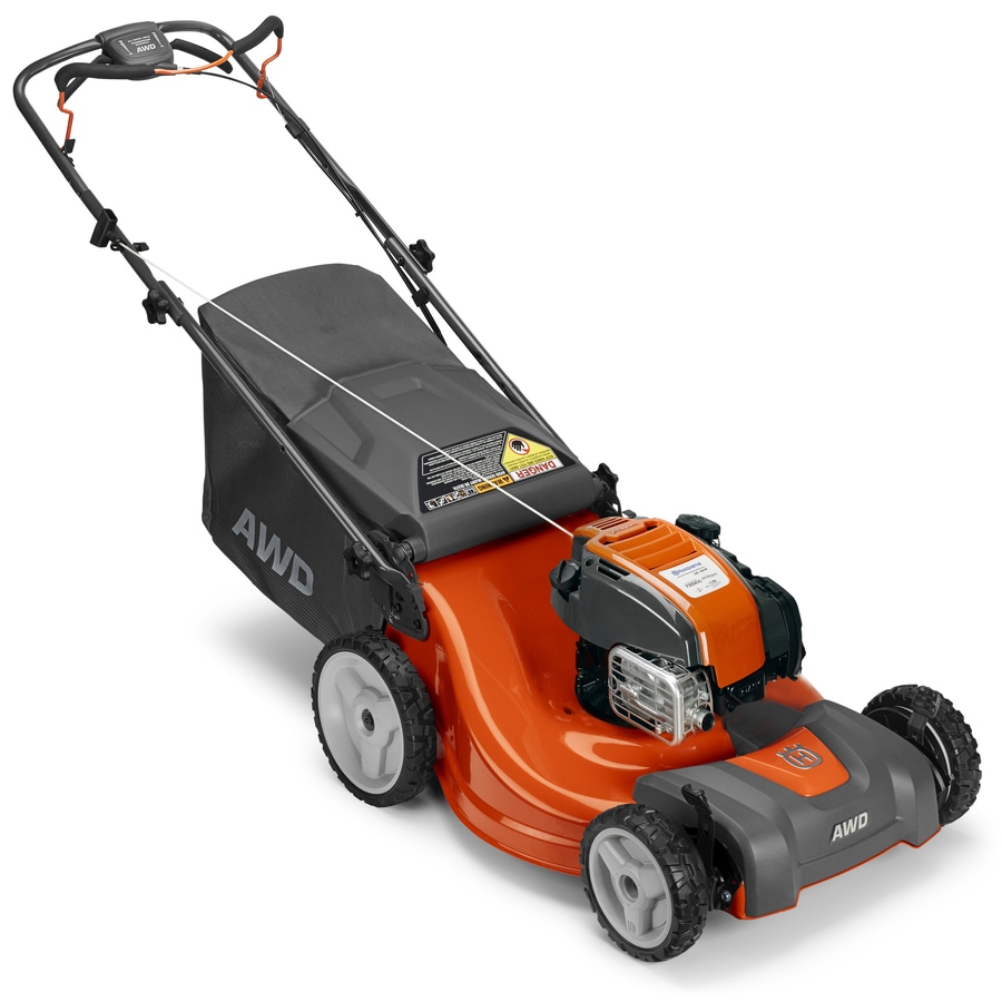 Husqvarna LC221AH 163-cc 21-in Self-propelled Gas Lawn Mower with Briggs &  Stratton Engine in the Gas Push Lawn Mowers department at