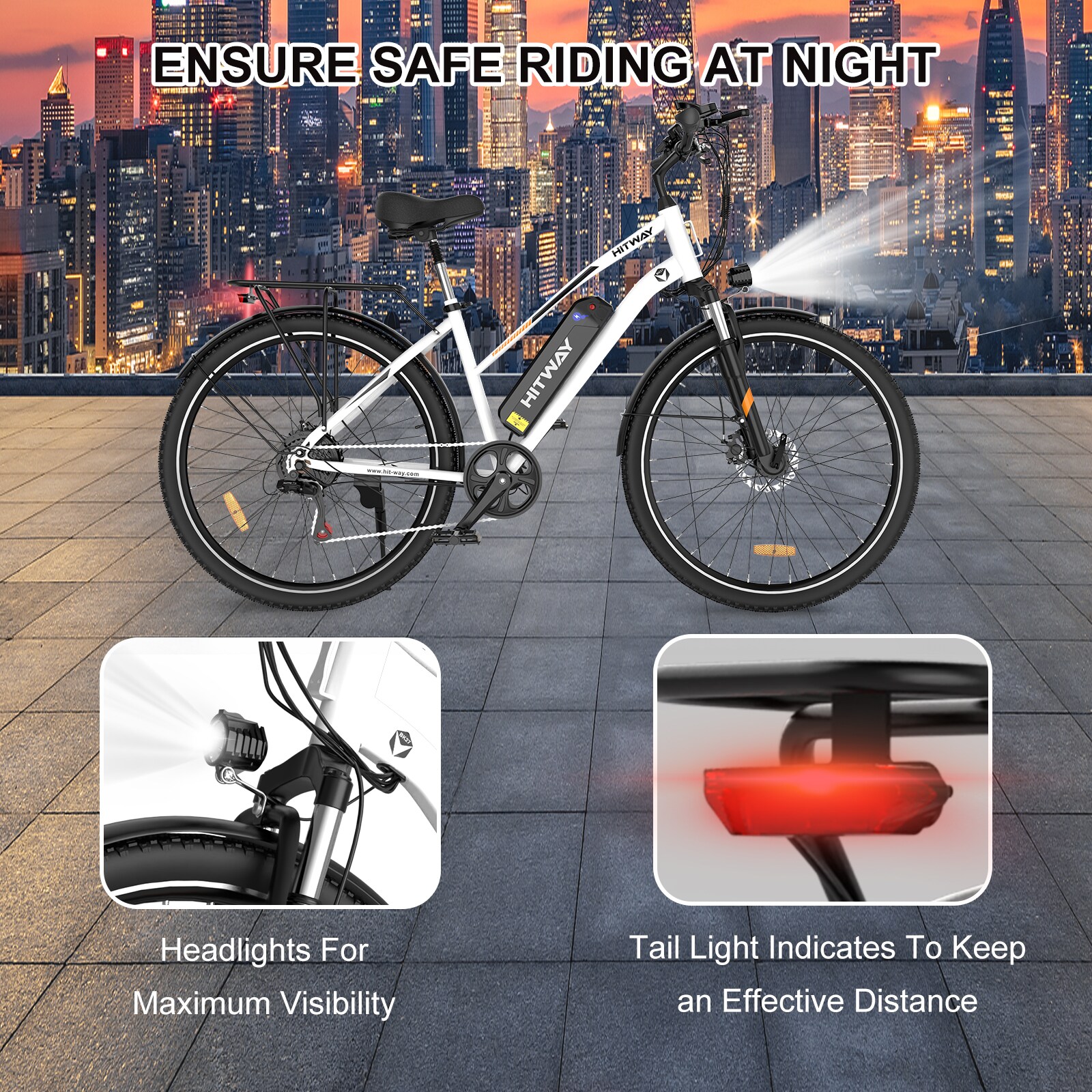 HITWAY BK27M-HW-WHITE-LV bikes - View #5